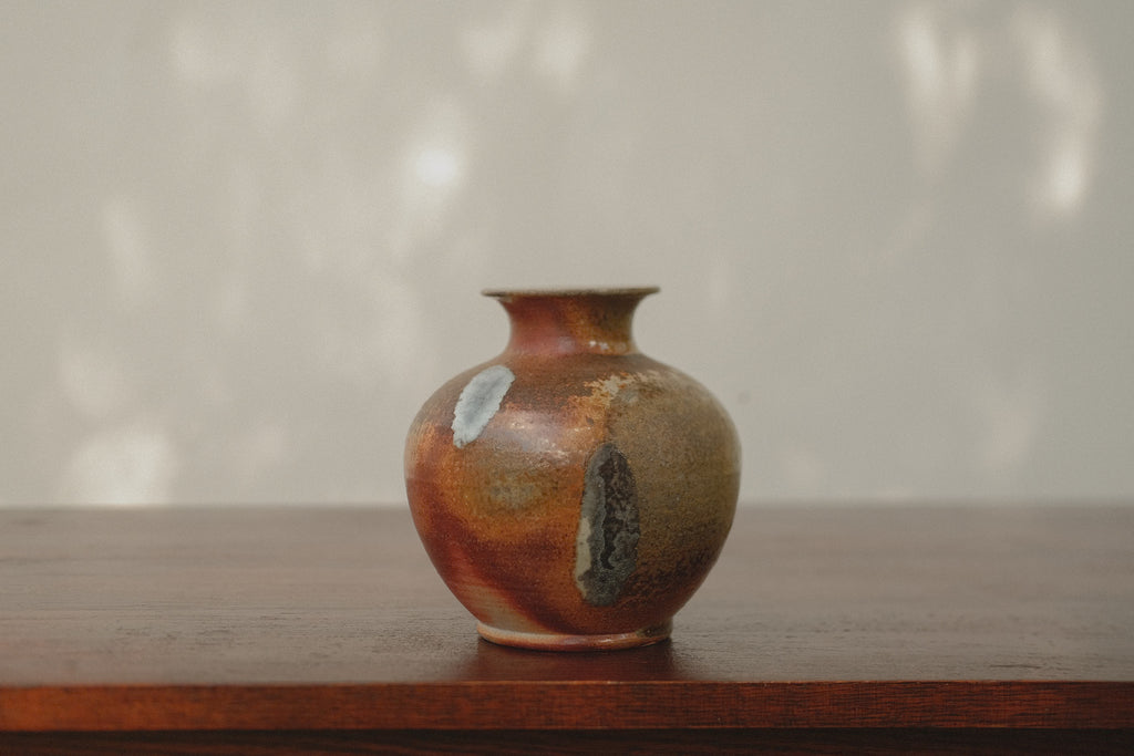 Wide Mouth Studio Pottery Vase
