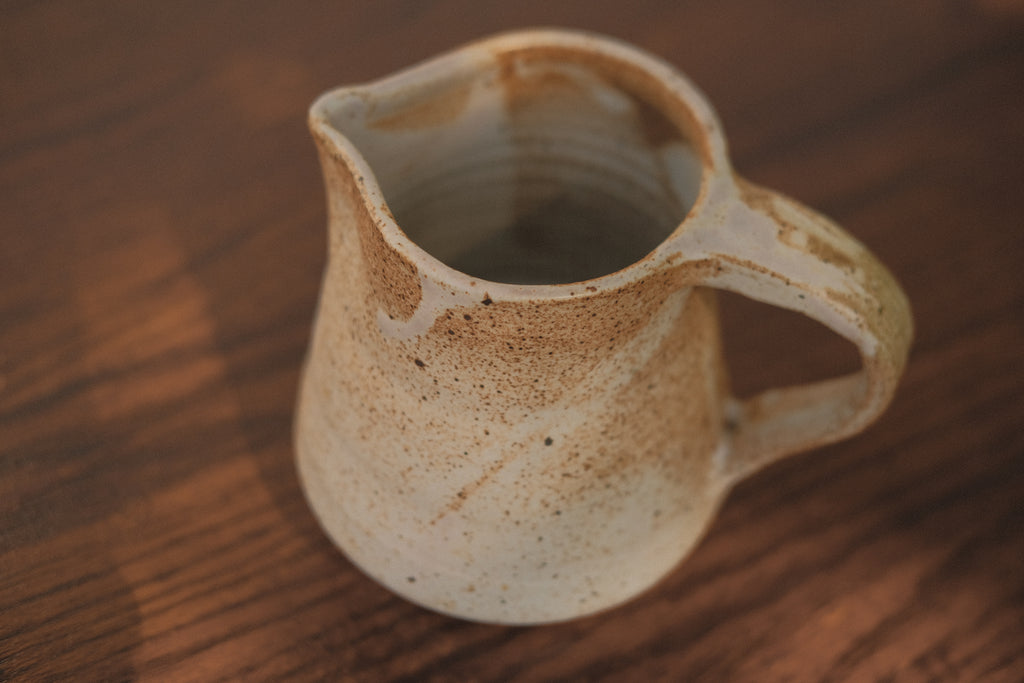 Speckled Ceramic Water Pitcher