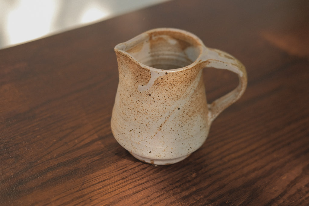 Speckled Ceramic Water Pitcher