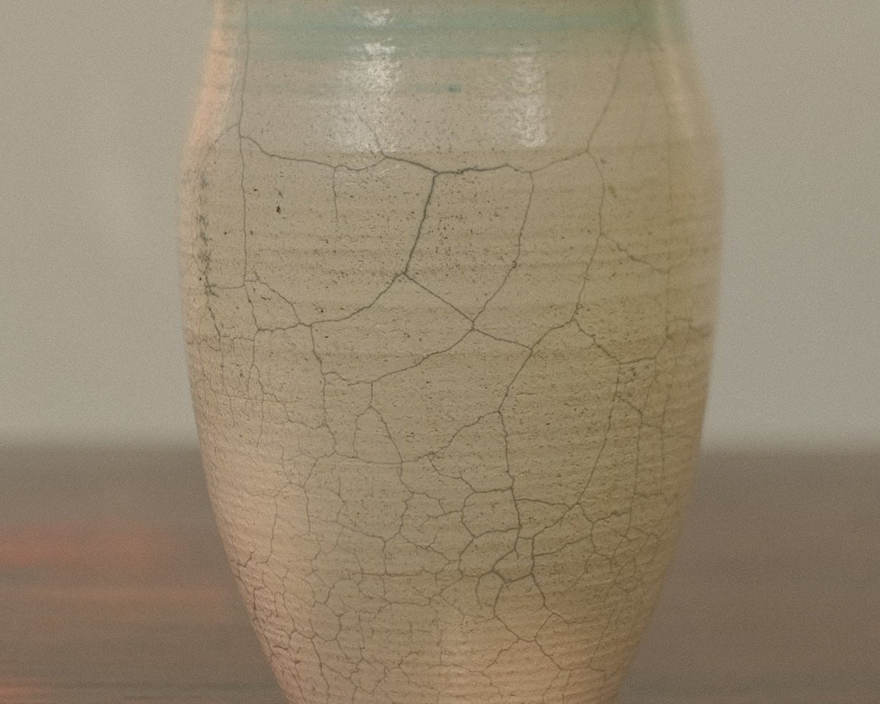 Raku Pottery Vase