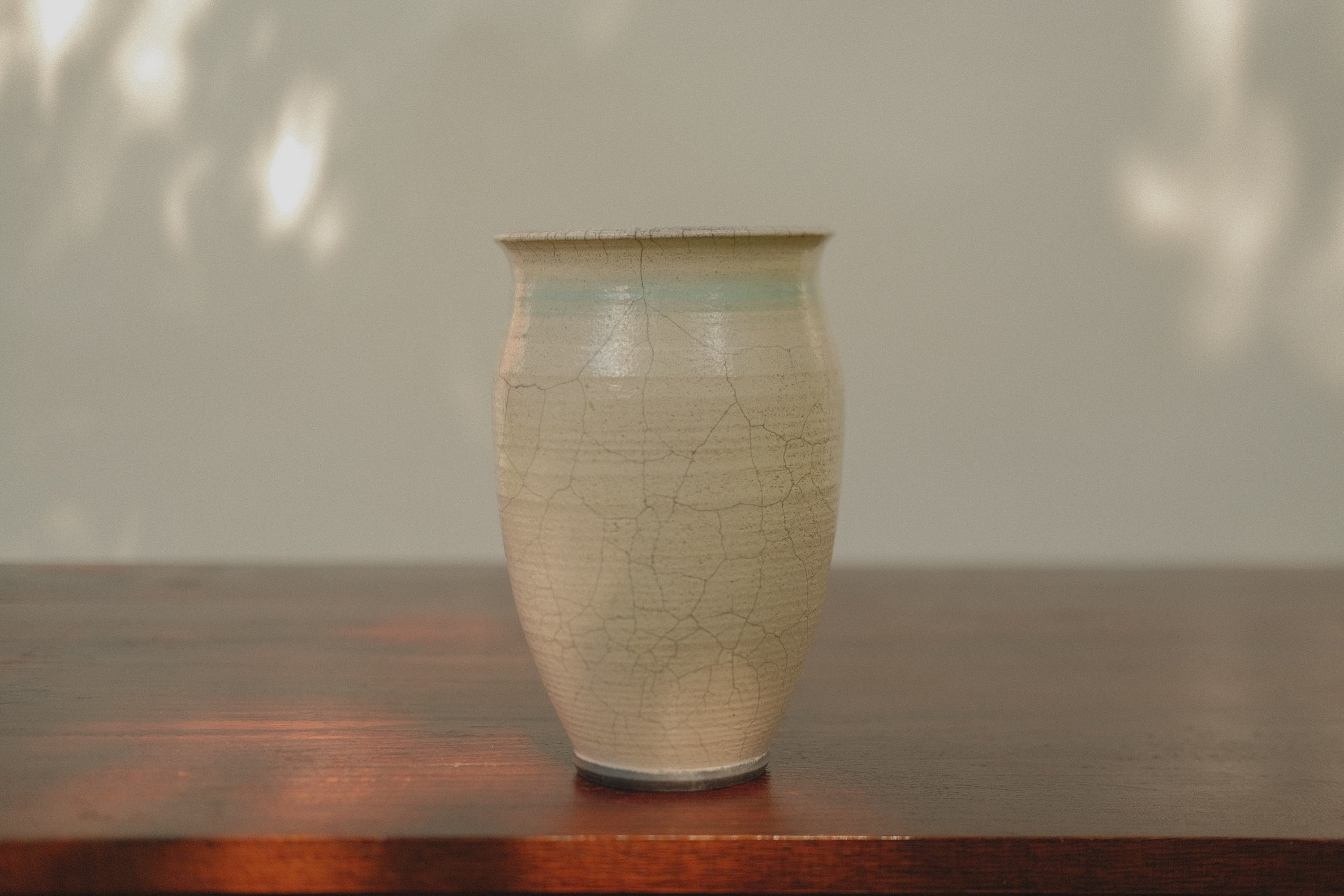 Raku Pottery Vase