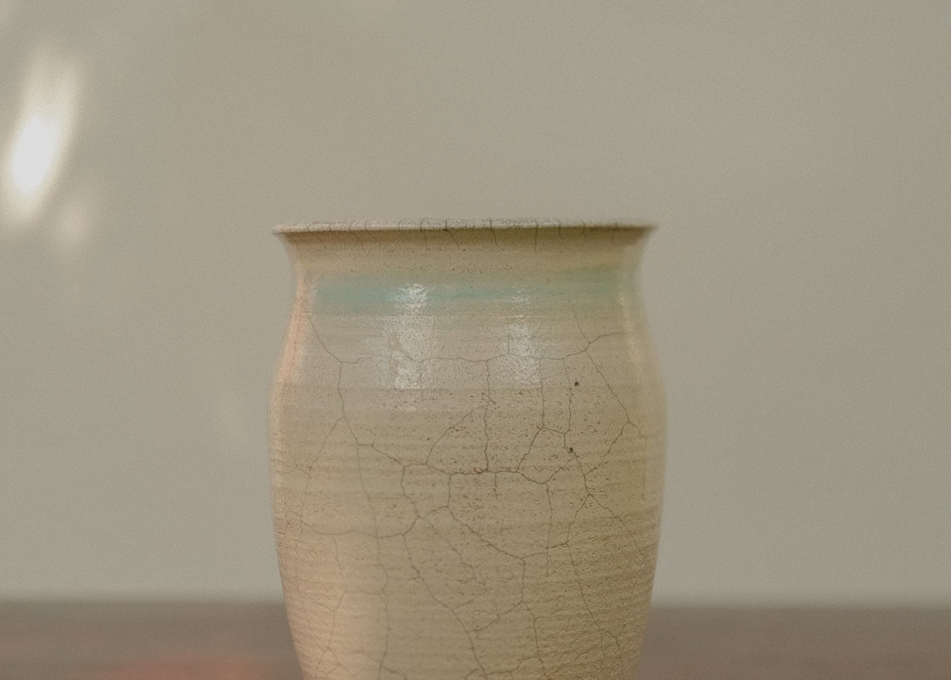 Raku Pottery Vase