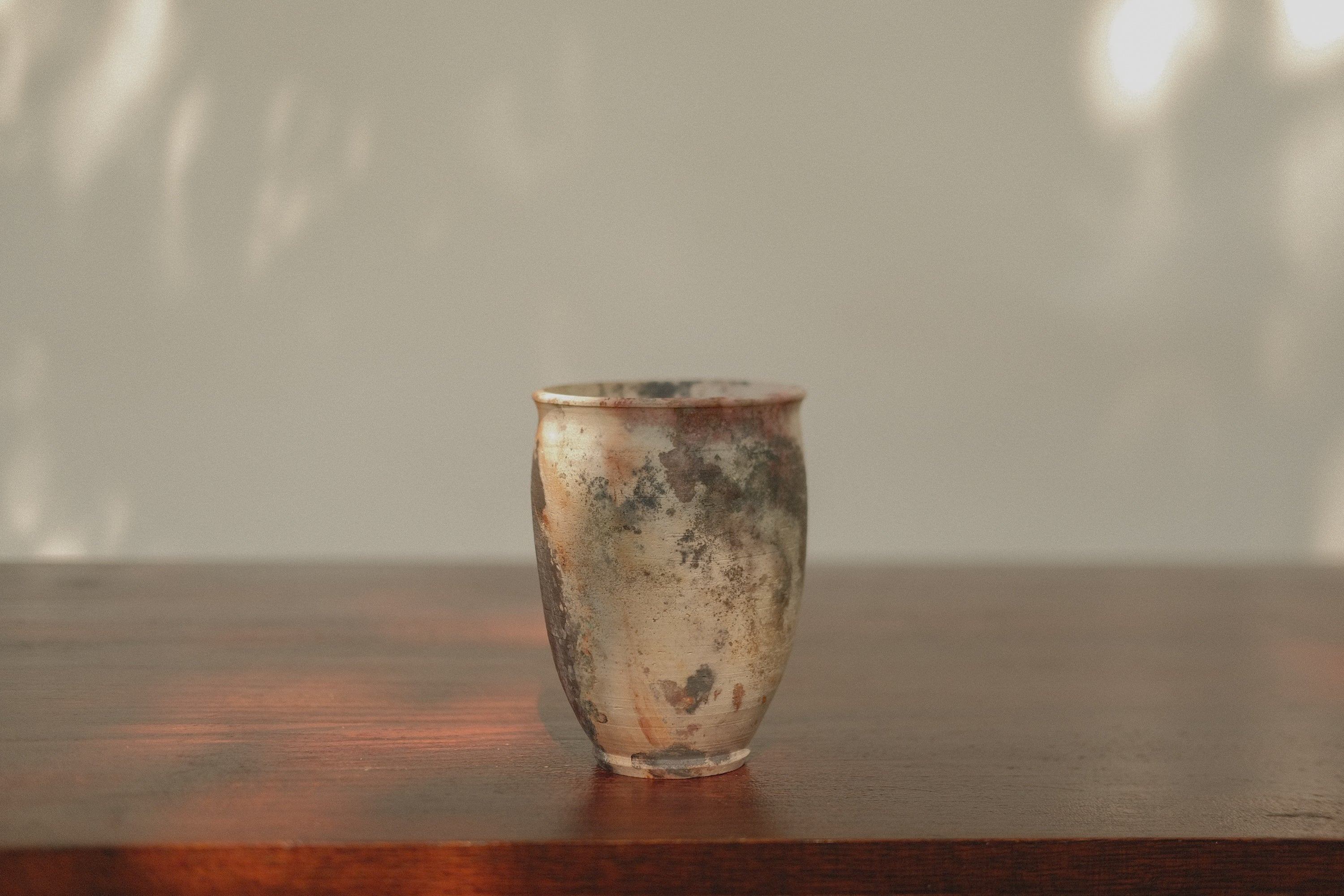 Raku Vase