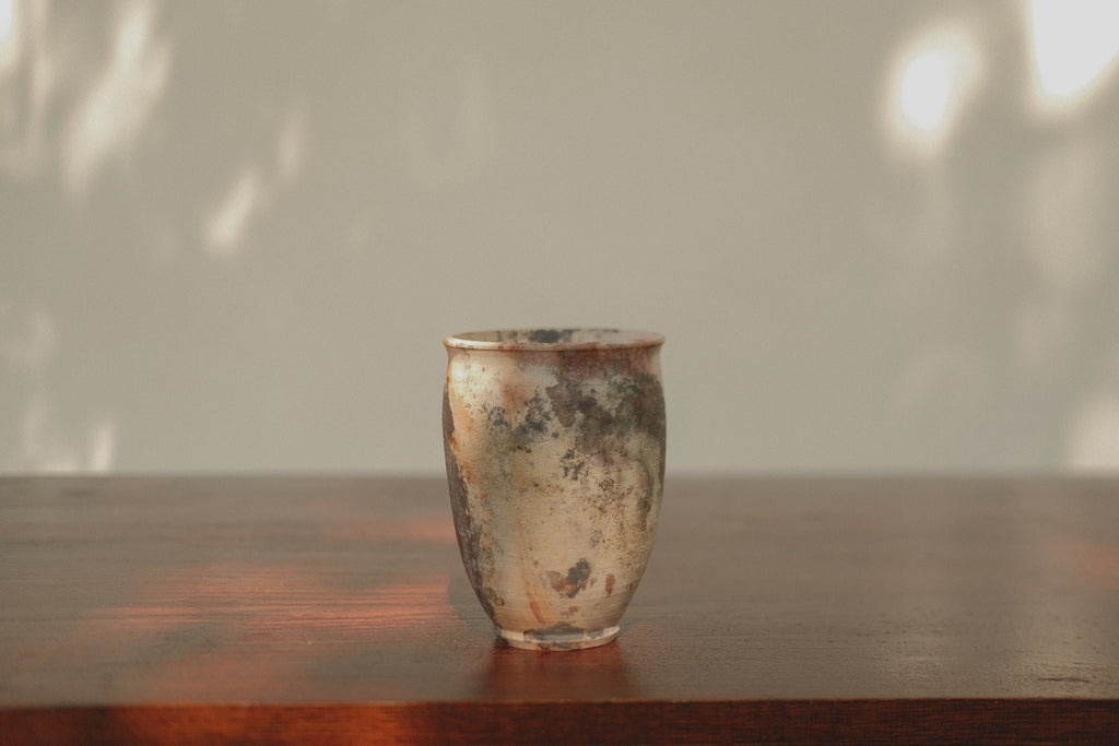 Raku Vase