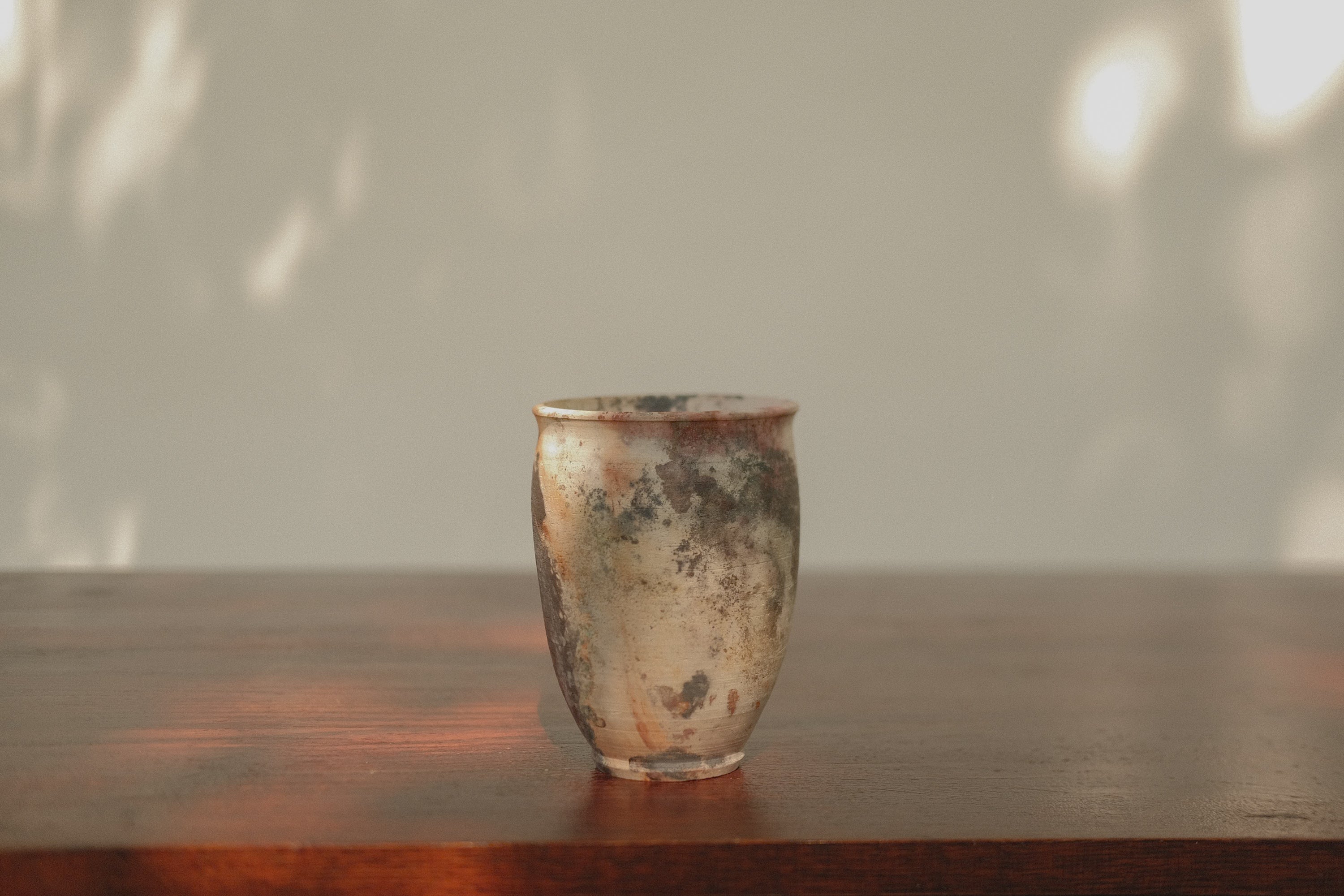 Raku Vase