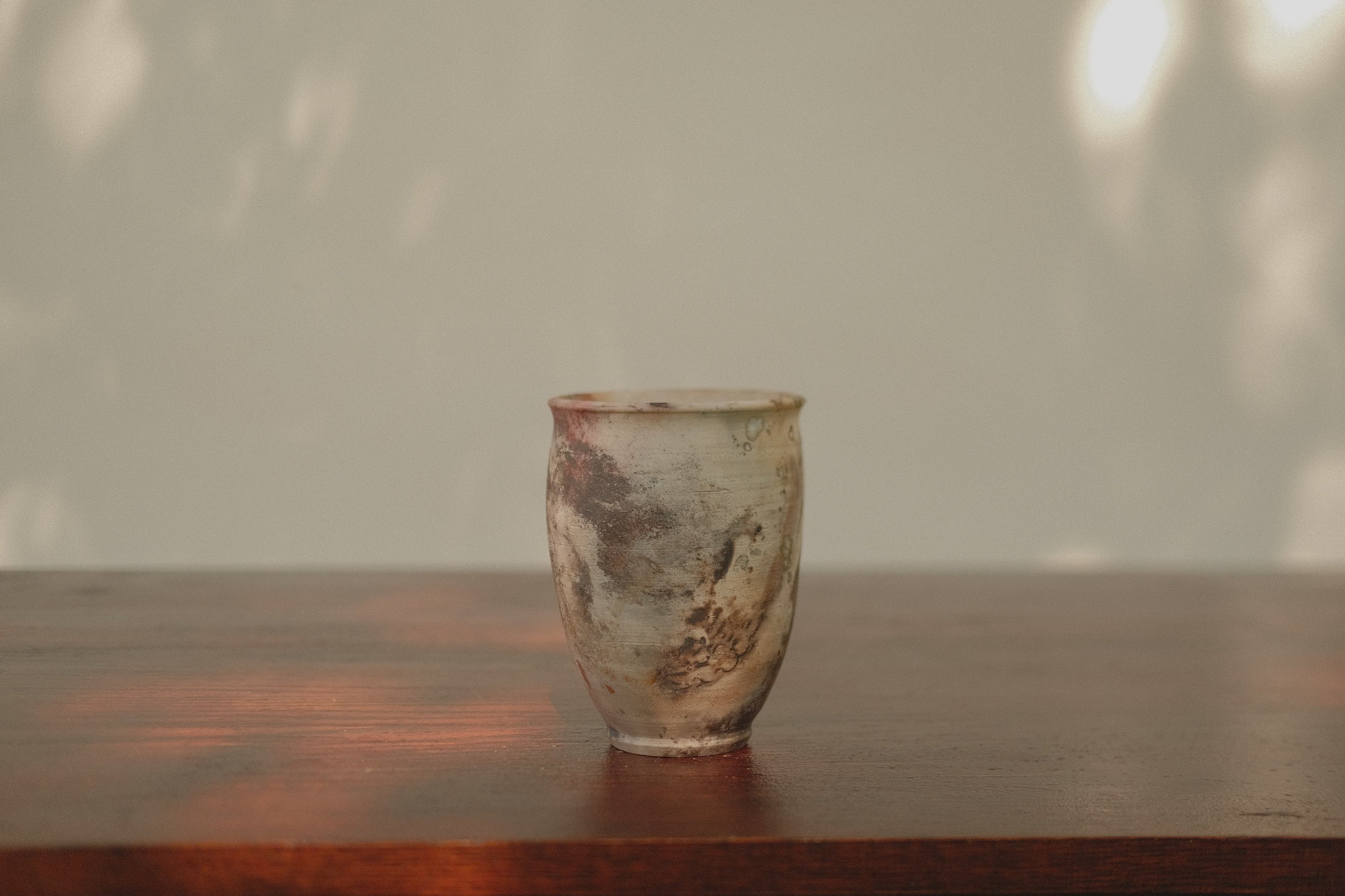Raku Vase