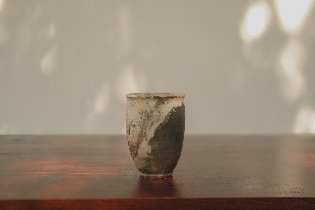 Raku Vase