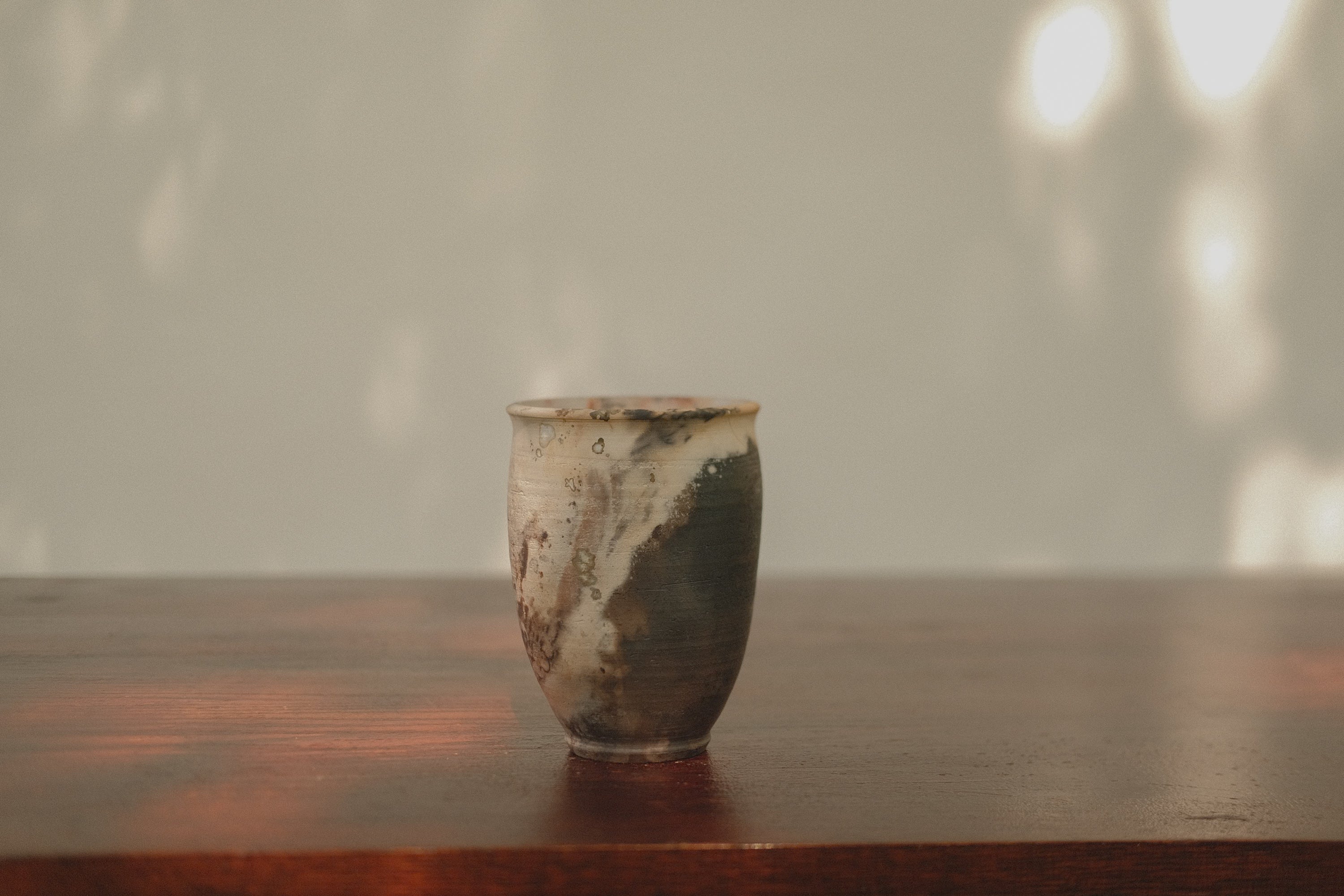 Raku Vase