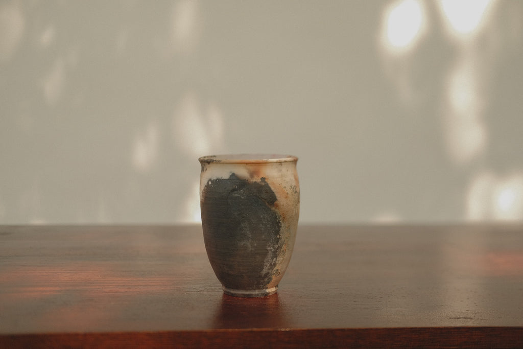 Raku Vase