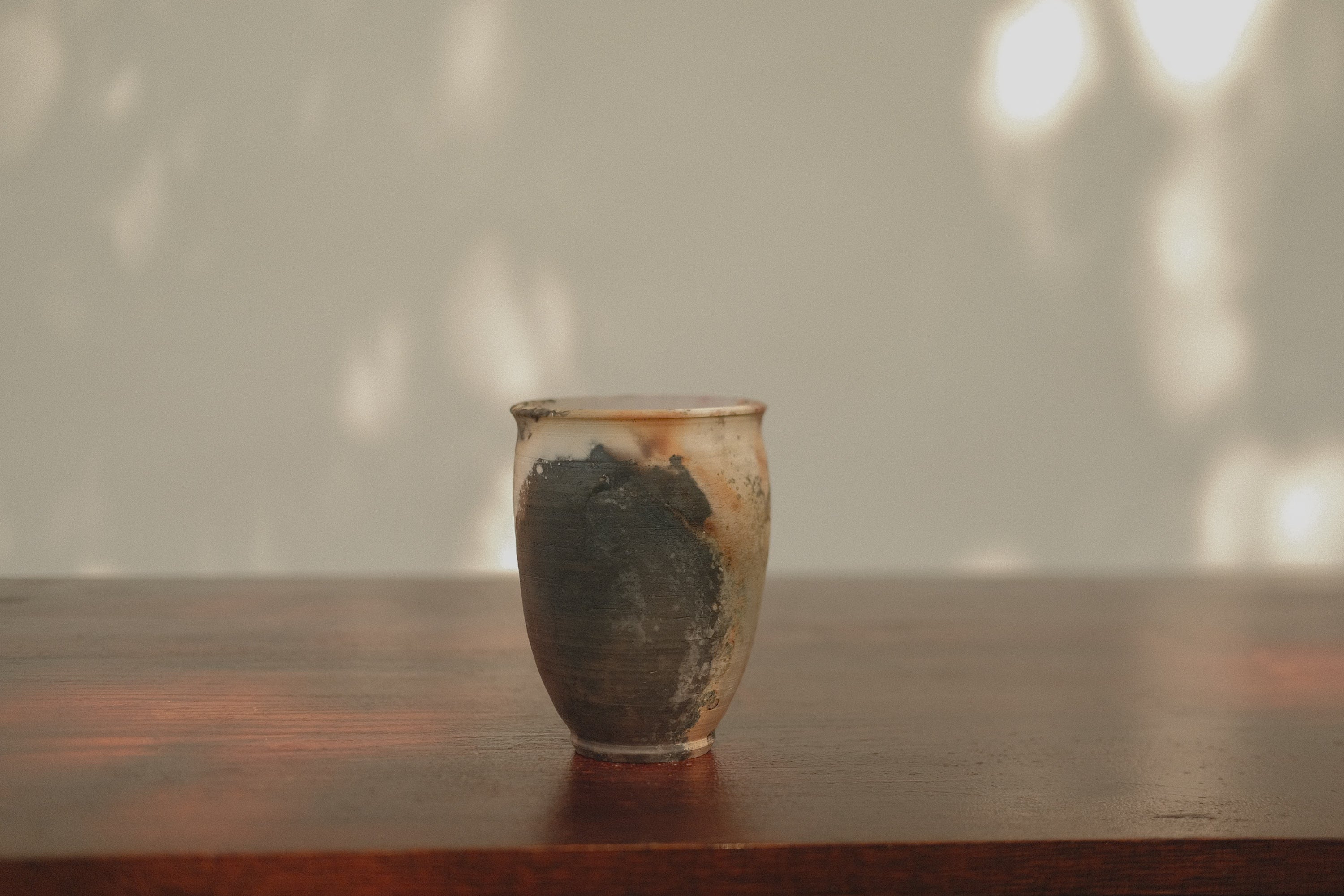 Raku Vase