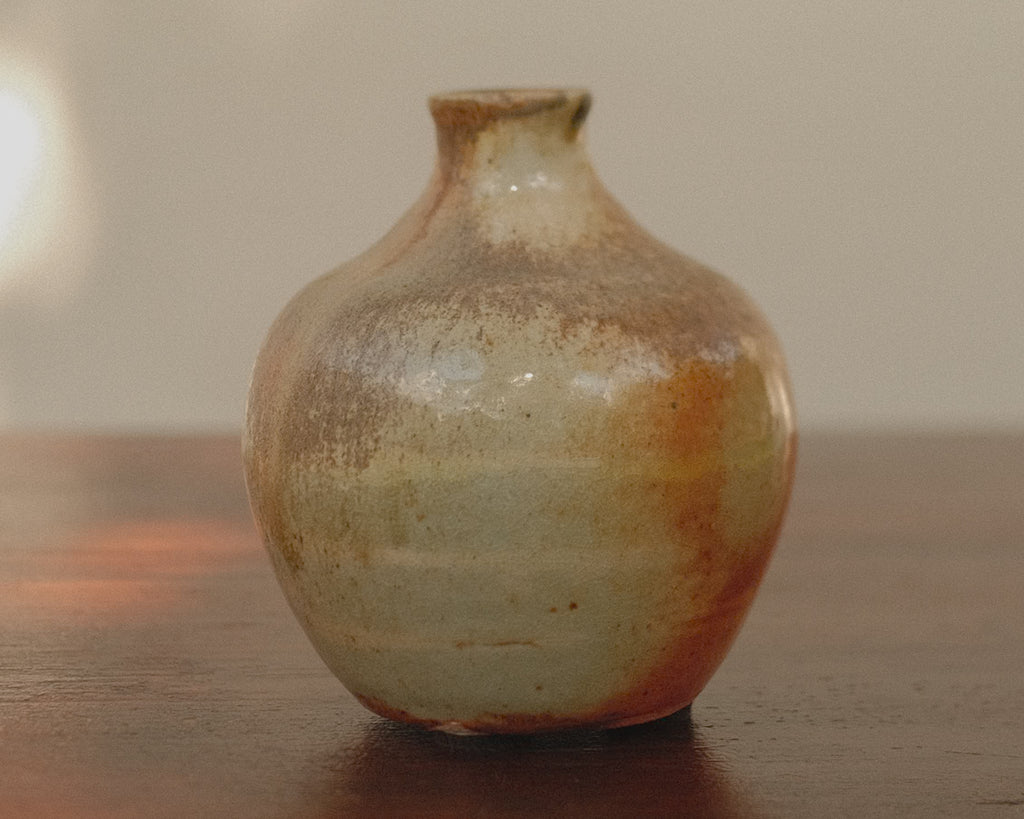 Narrow Mouth Studio Pottery Vase