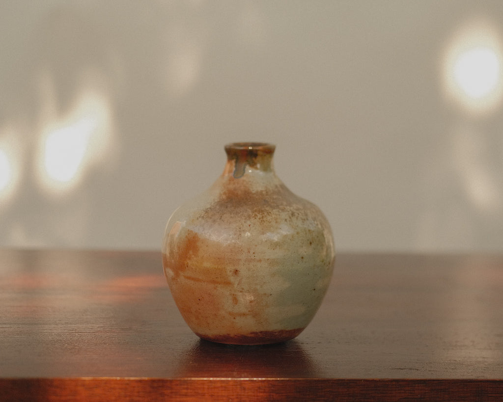 Narrow Mouth Studio Pottery Vase