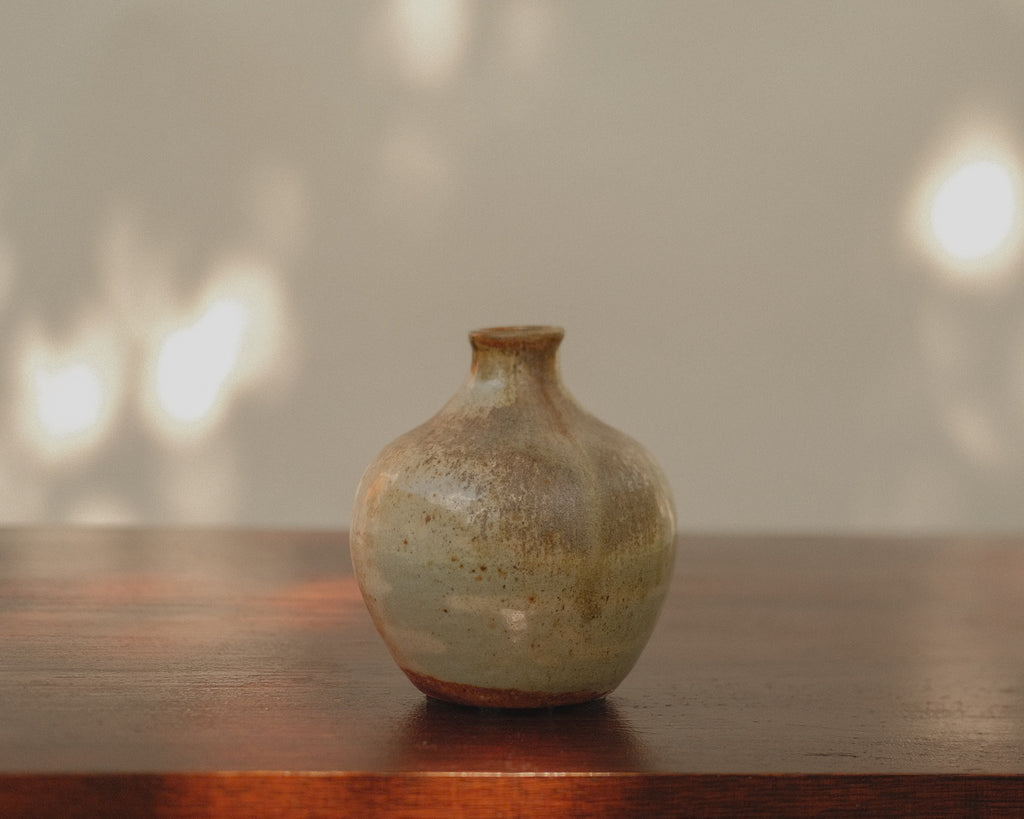 Narrow Mouth Studio Pottery Vase