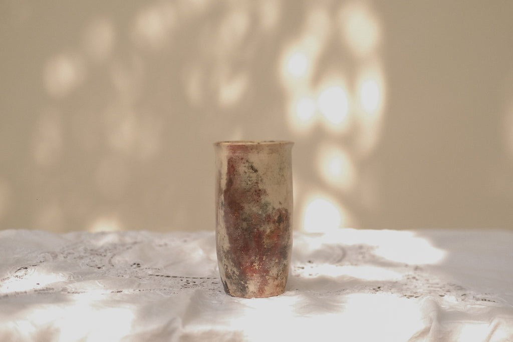 Thin Raku Vase