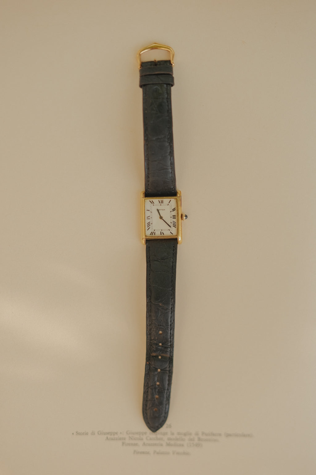Cartier Tank Wrist Watch