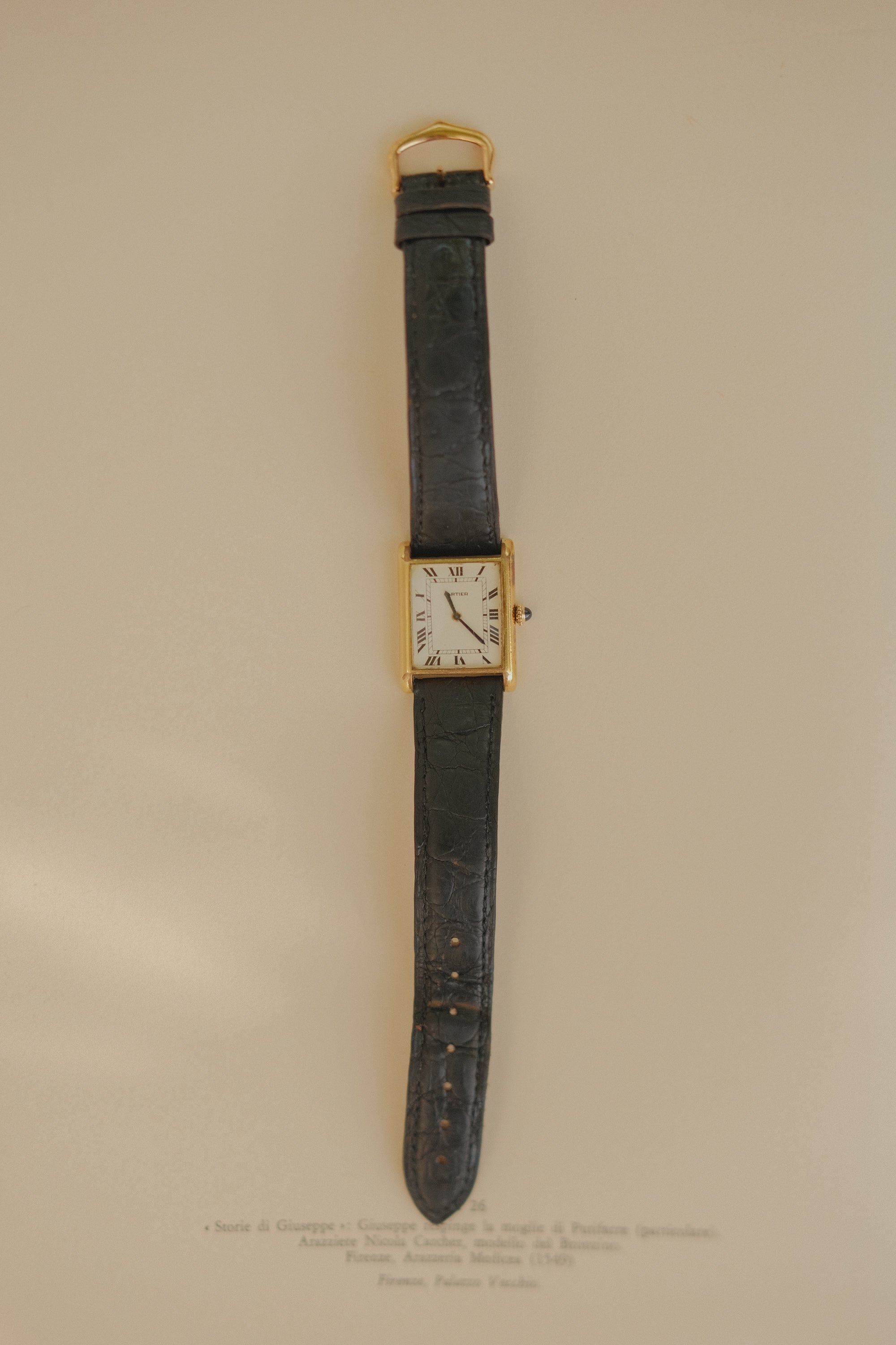 Cartier Tank Wrist Watch