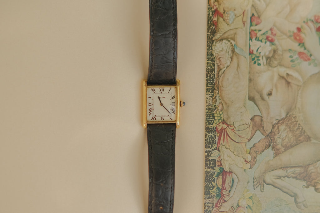 Cartier Tank Wrist Watch