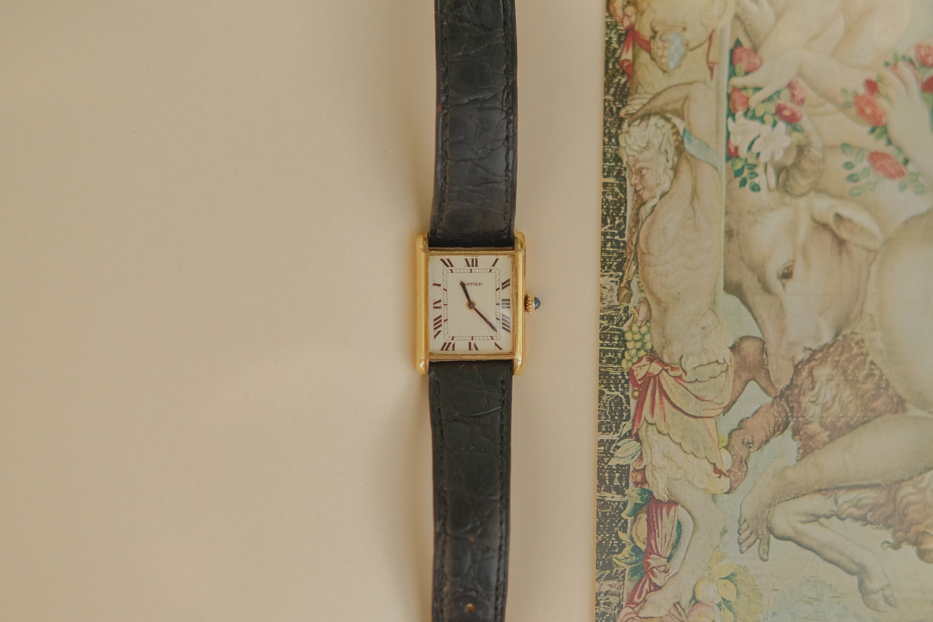 Cartier Tank Wrist Watch