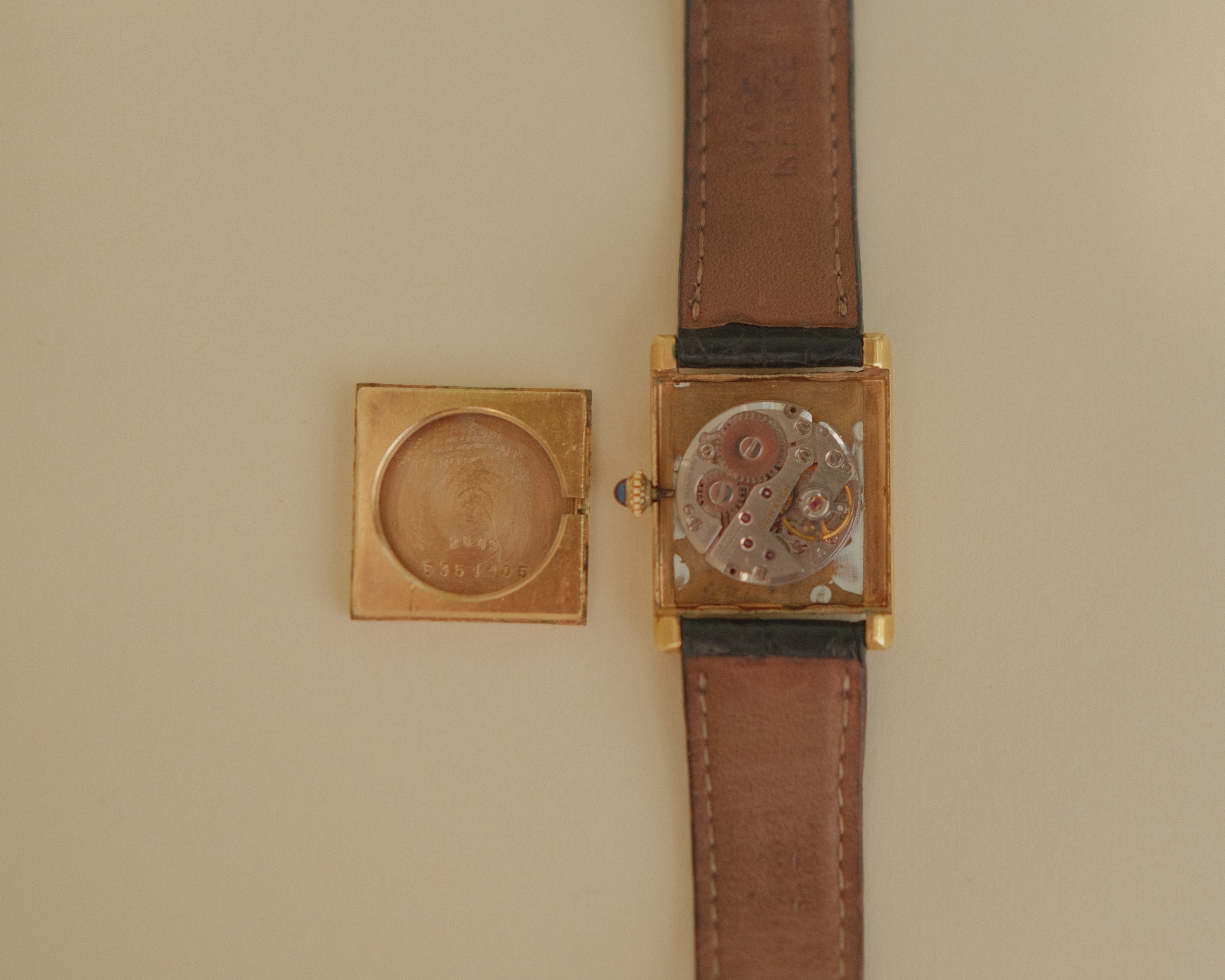 Cartier Tank Wrist Watch