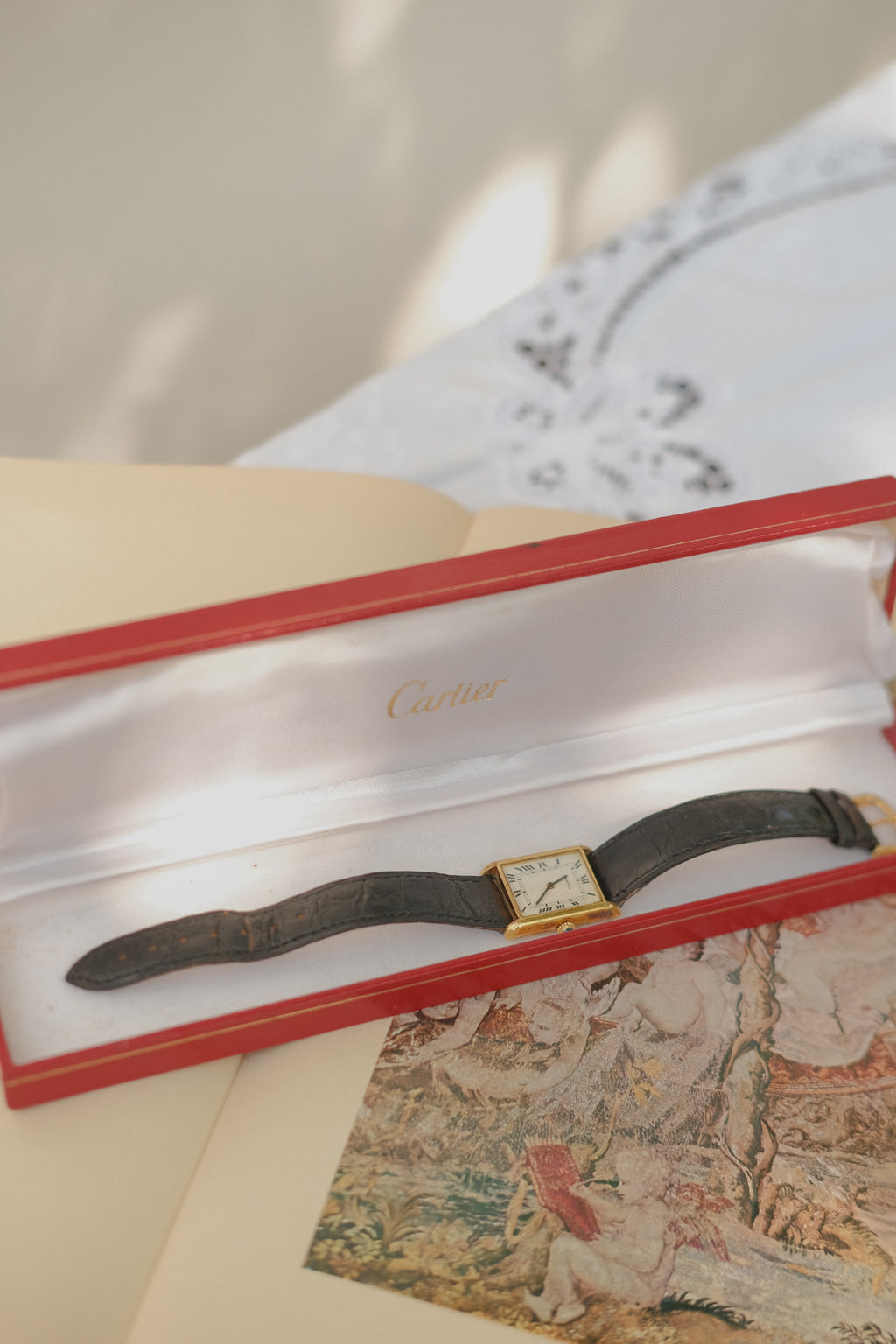 Cartier Tank Wrist Watch