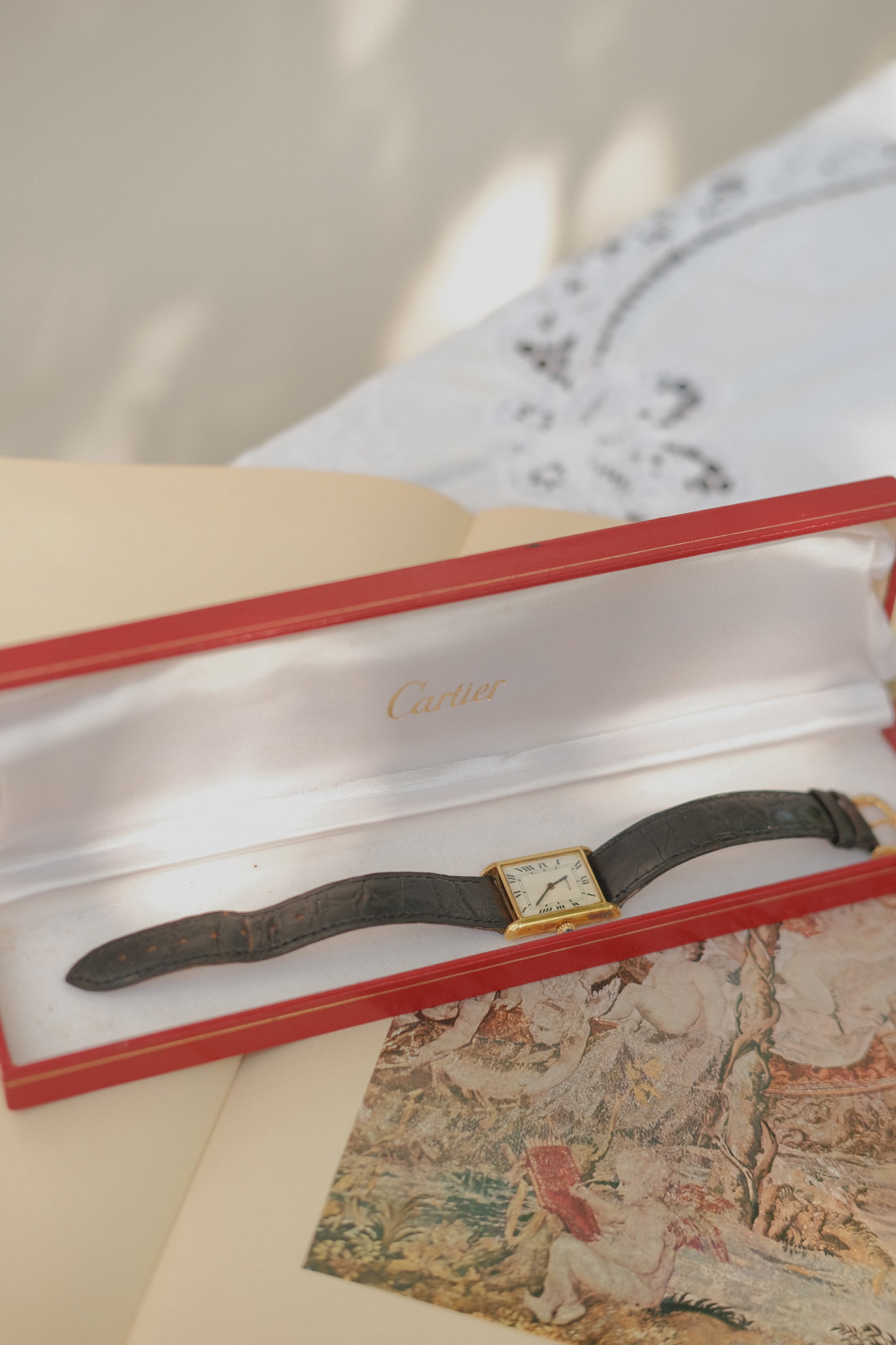 Cartier Tank Wrist Watch
