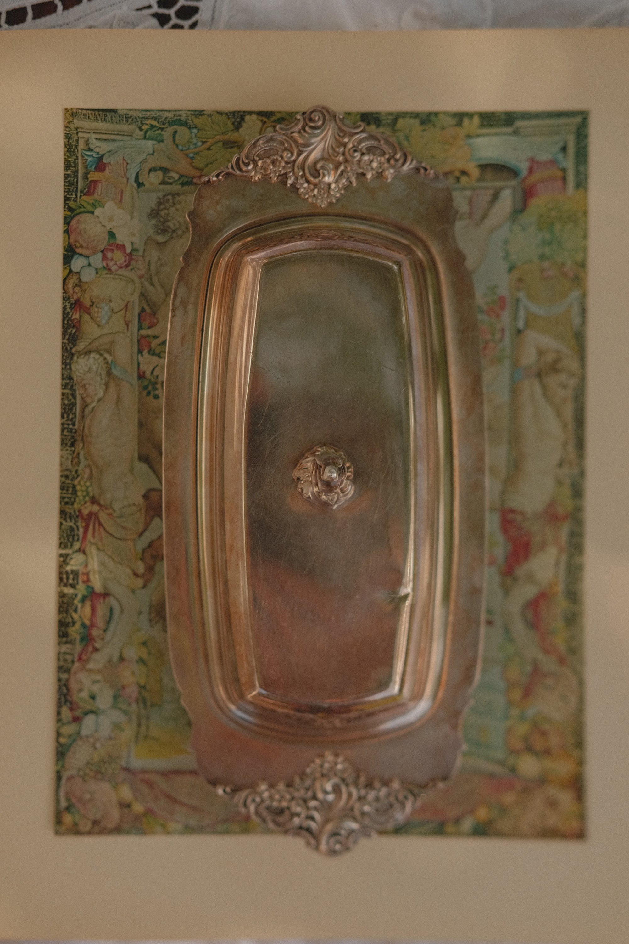 Silver Plated Butter Tray