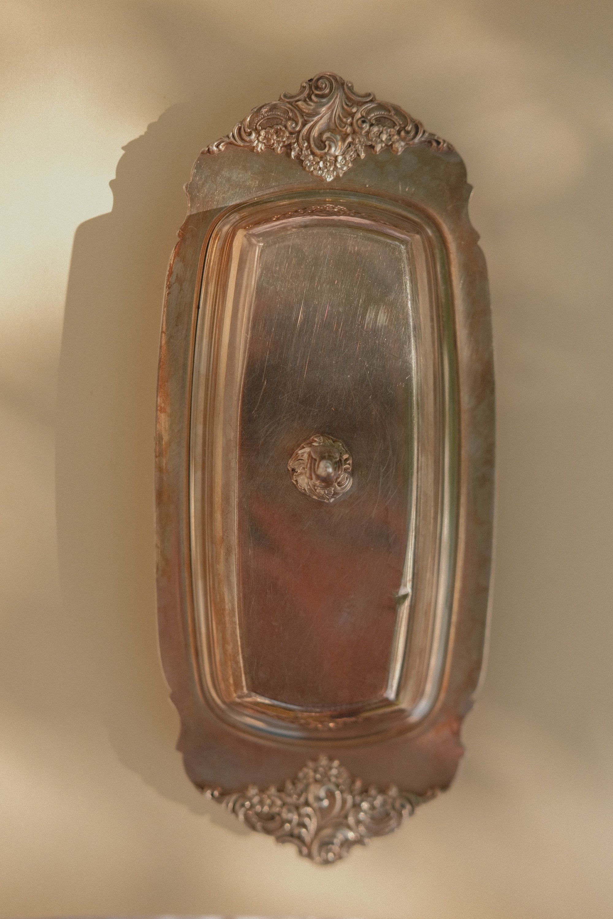 Silver Plated Butter Tray