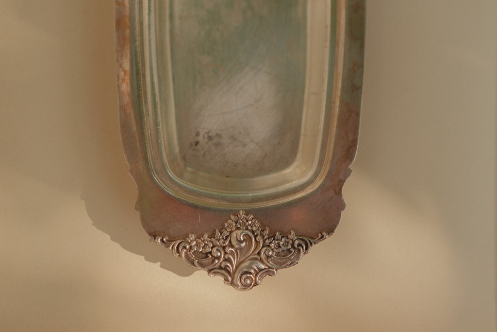 Silver Plated Butter Tray