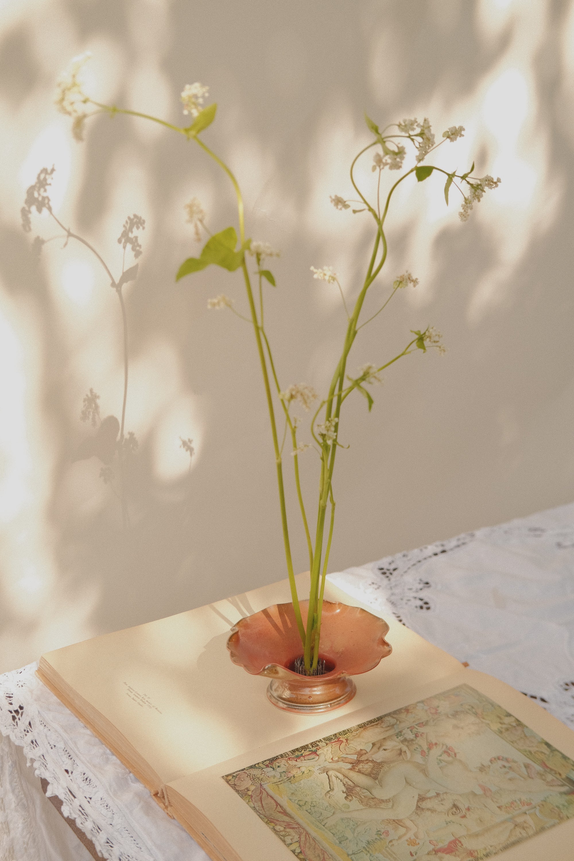 Contemporary Ceramic Flower Frog