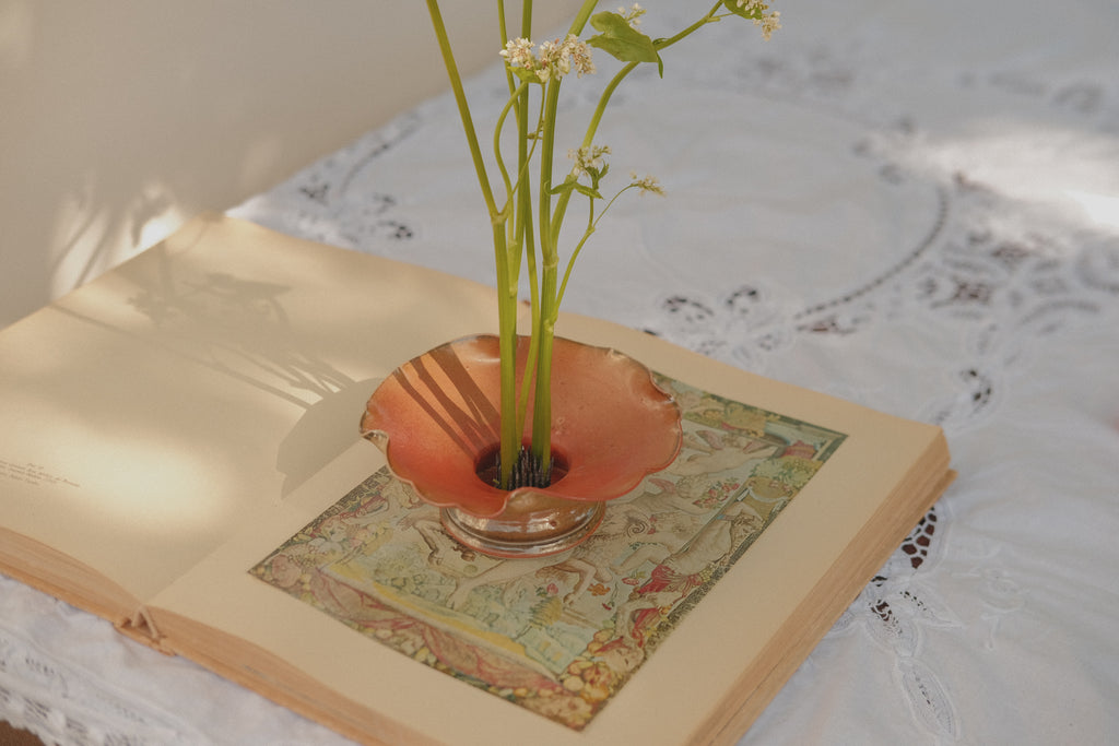 Contemporary Ceramic Flower Frog
