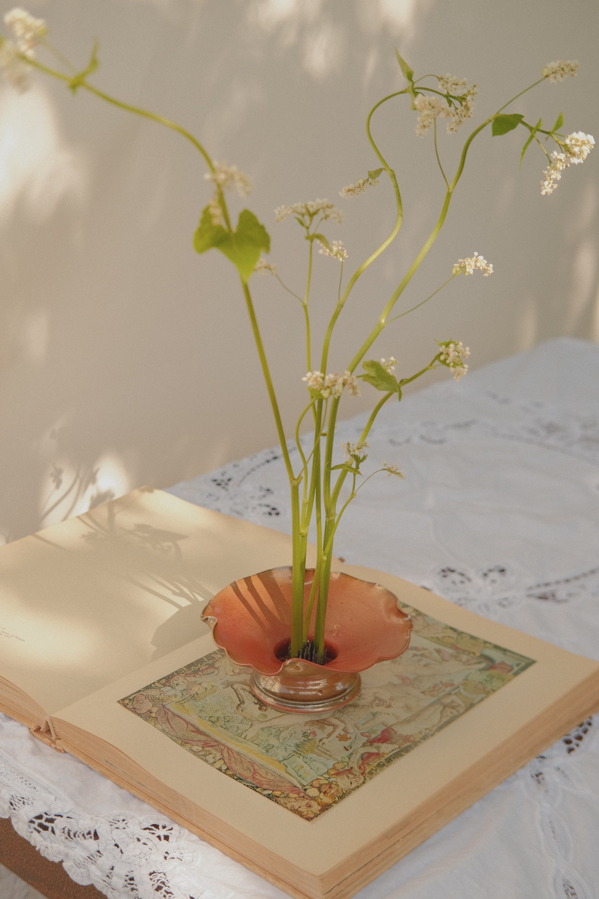 Contemporary Ceramic Flower Frog