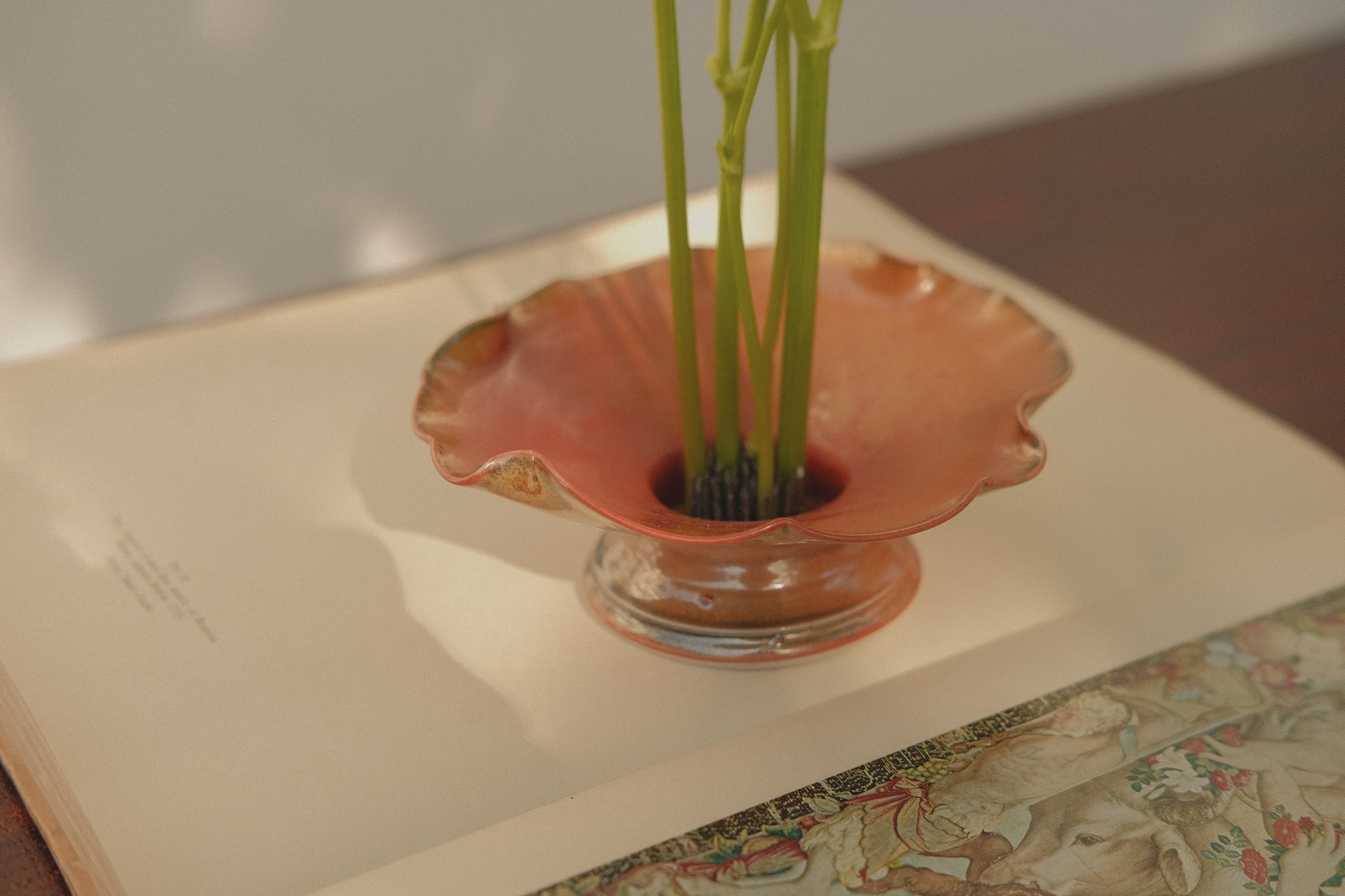 Contemporary Ceramic Flower Frog