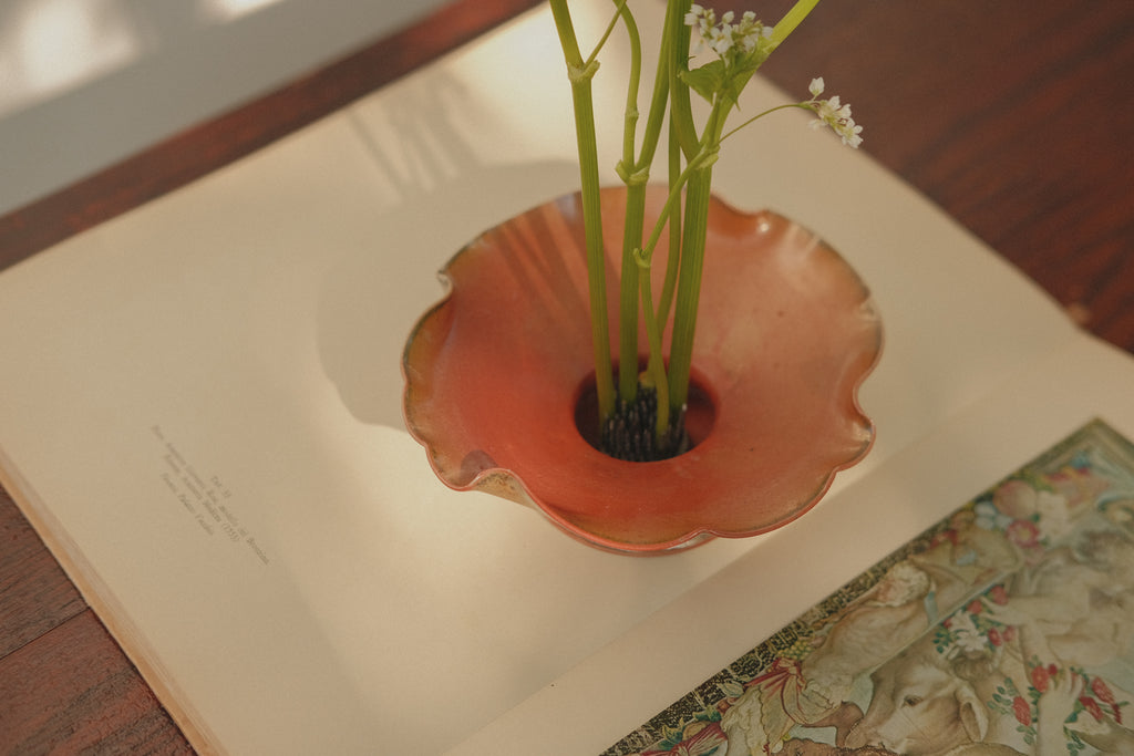 Contemporary Ceramic Flower Frog
