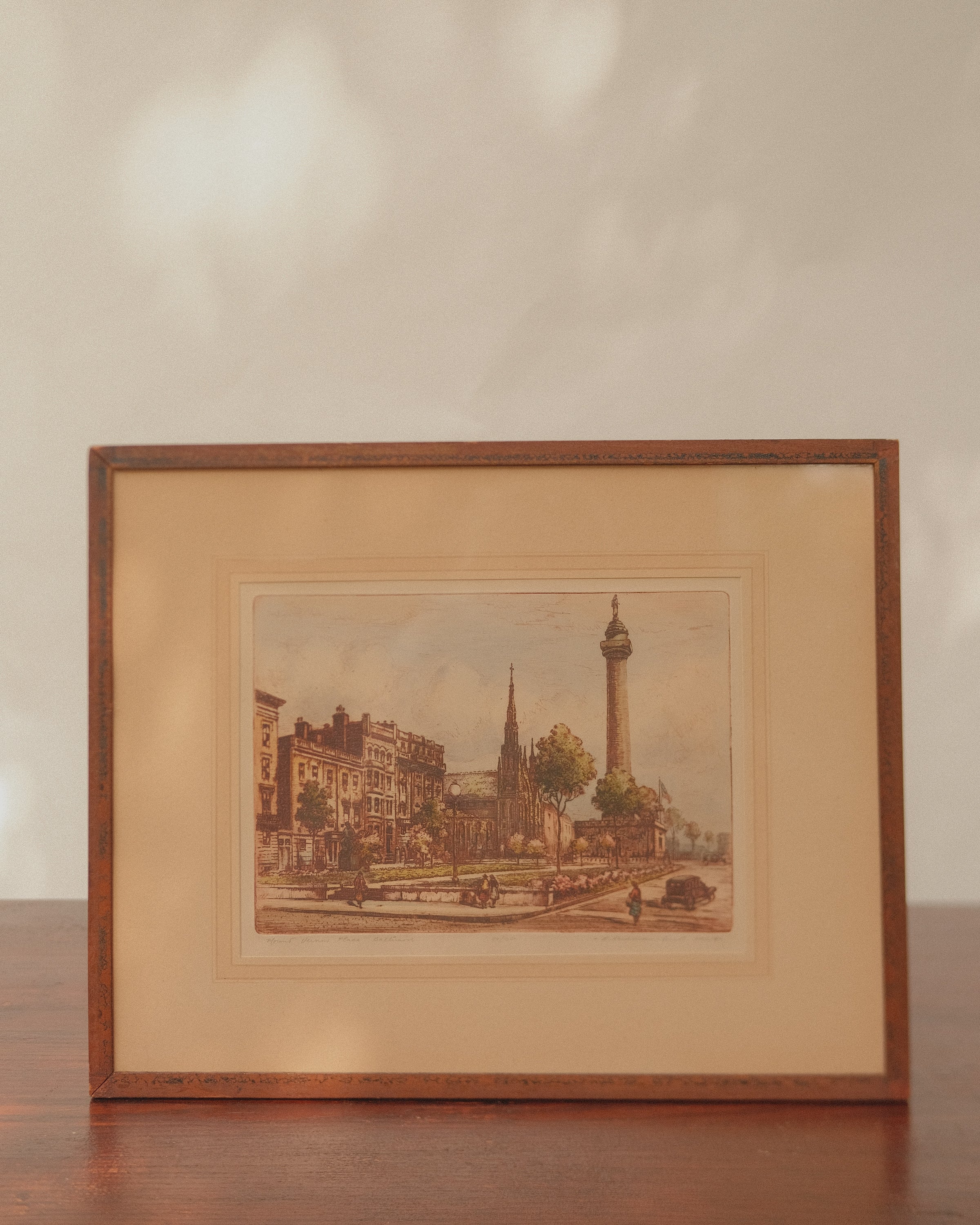 Richard Herdman Smith Original Etching - 1931