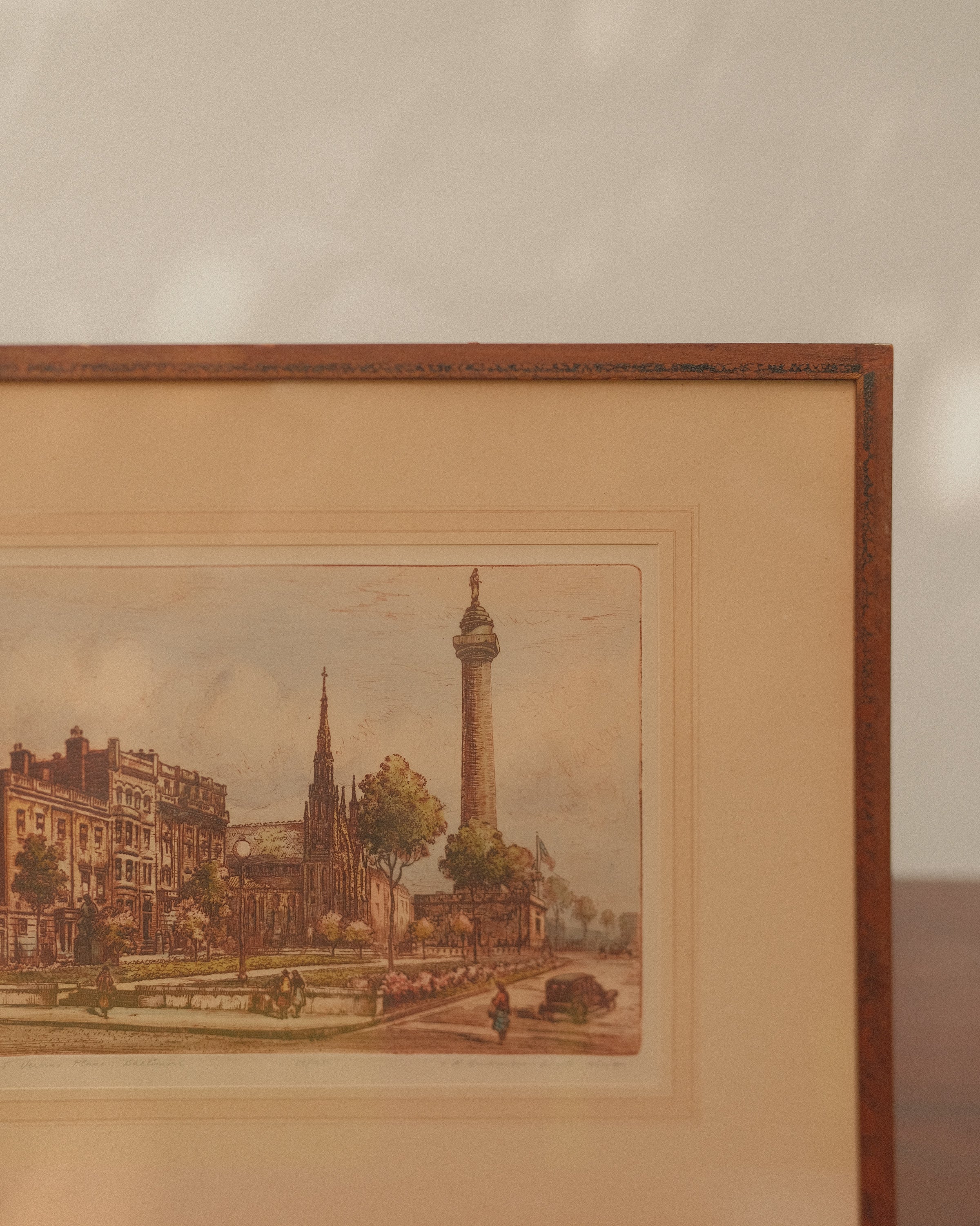 Richard Herdman Smith Original Etching - 1931