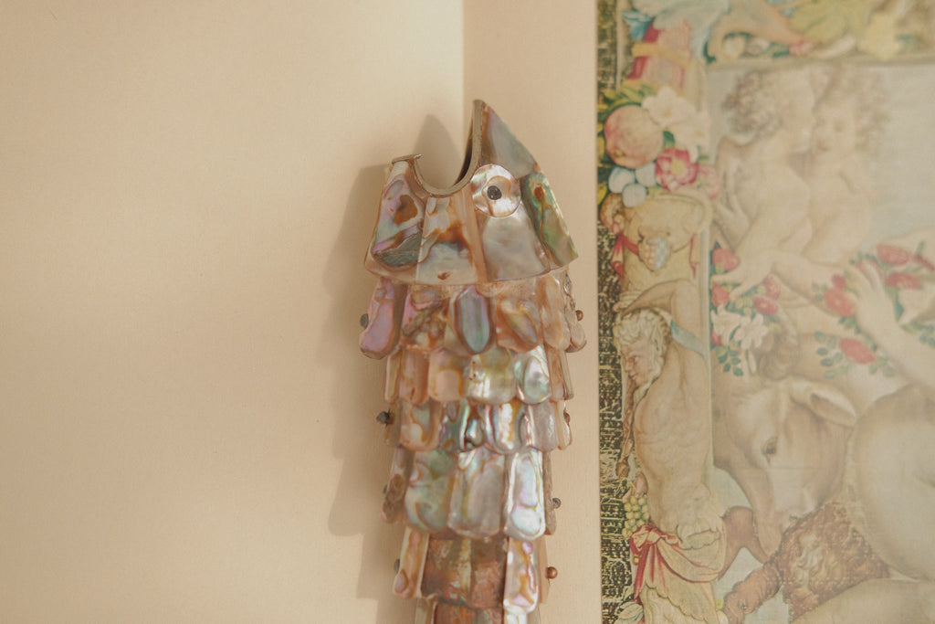 Abalone Shell Articulated Fish Bottle Opener