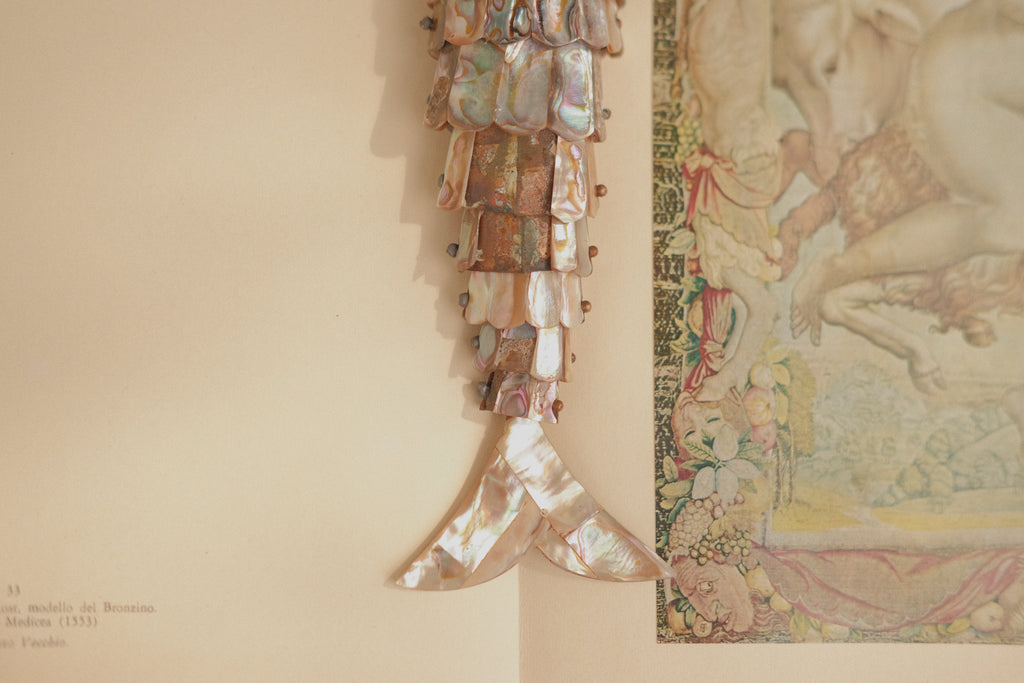 Abalone Shell Articulated Fish Bottle Opener