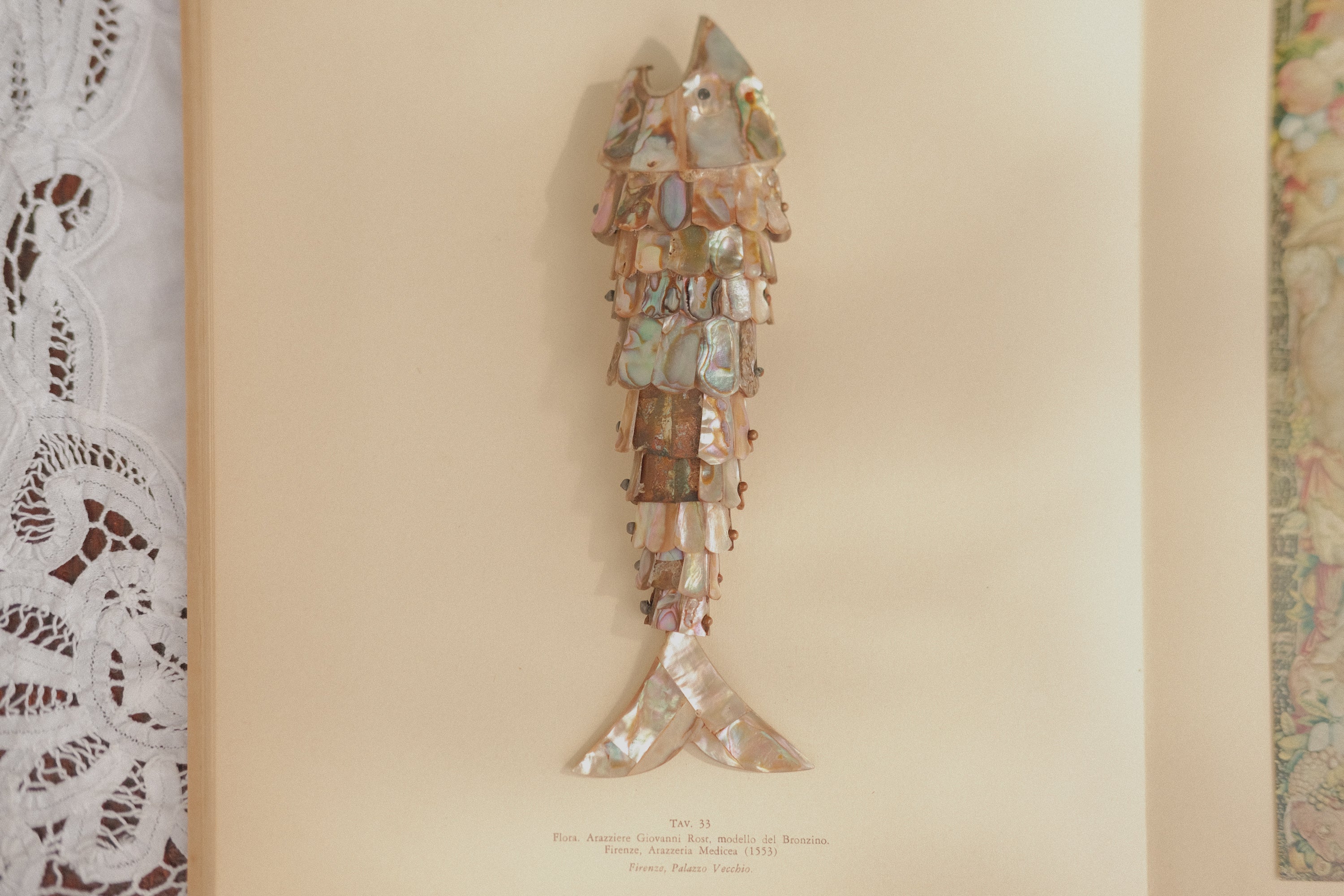 Abalone Shell Articulated Fish Bottle Opener
