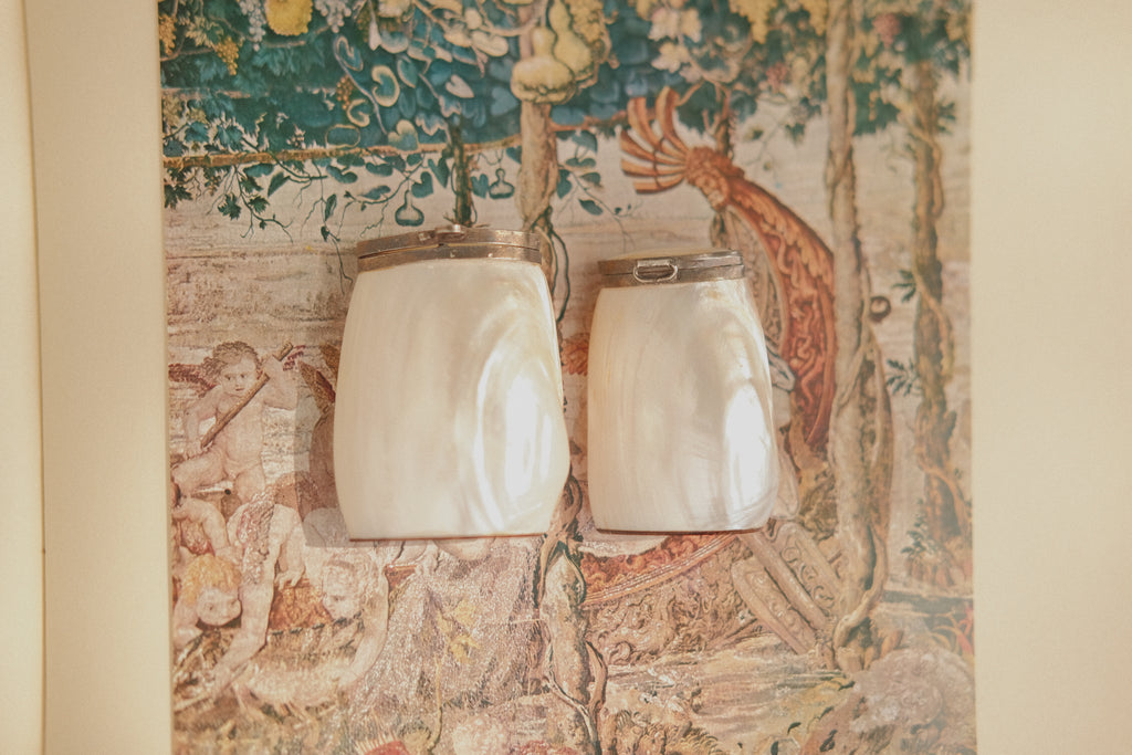 Mother of Pearl Salt & Pepper Shakers