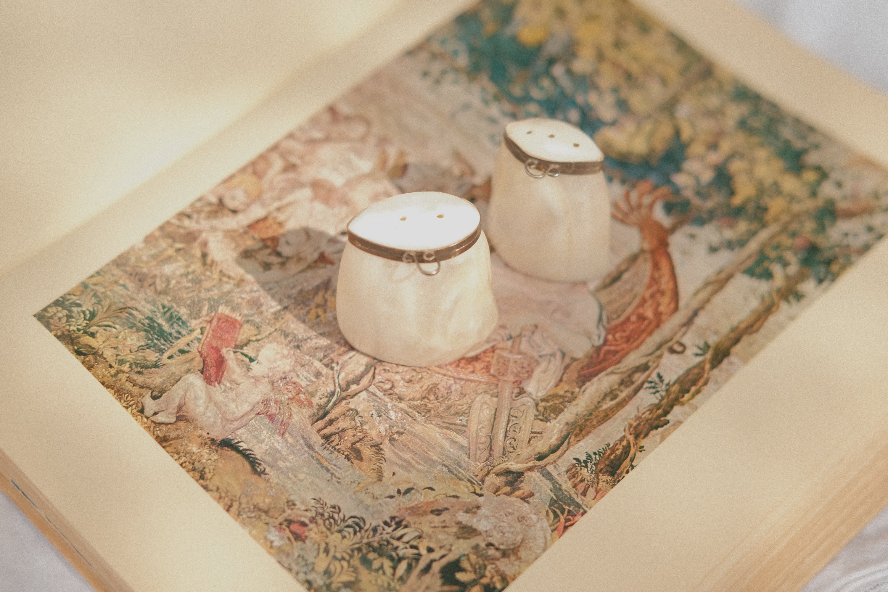 Mother of Pearl Salt & Pepper Shakers