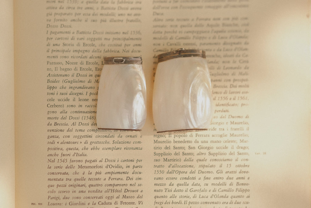 Mother of Pearl Salt & Pepper Shakers