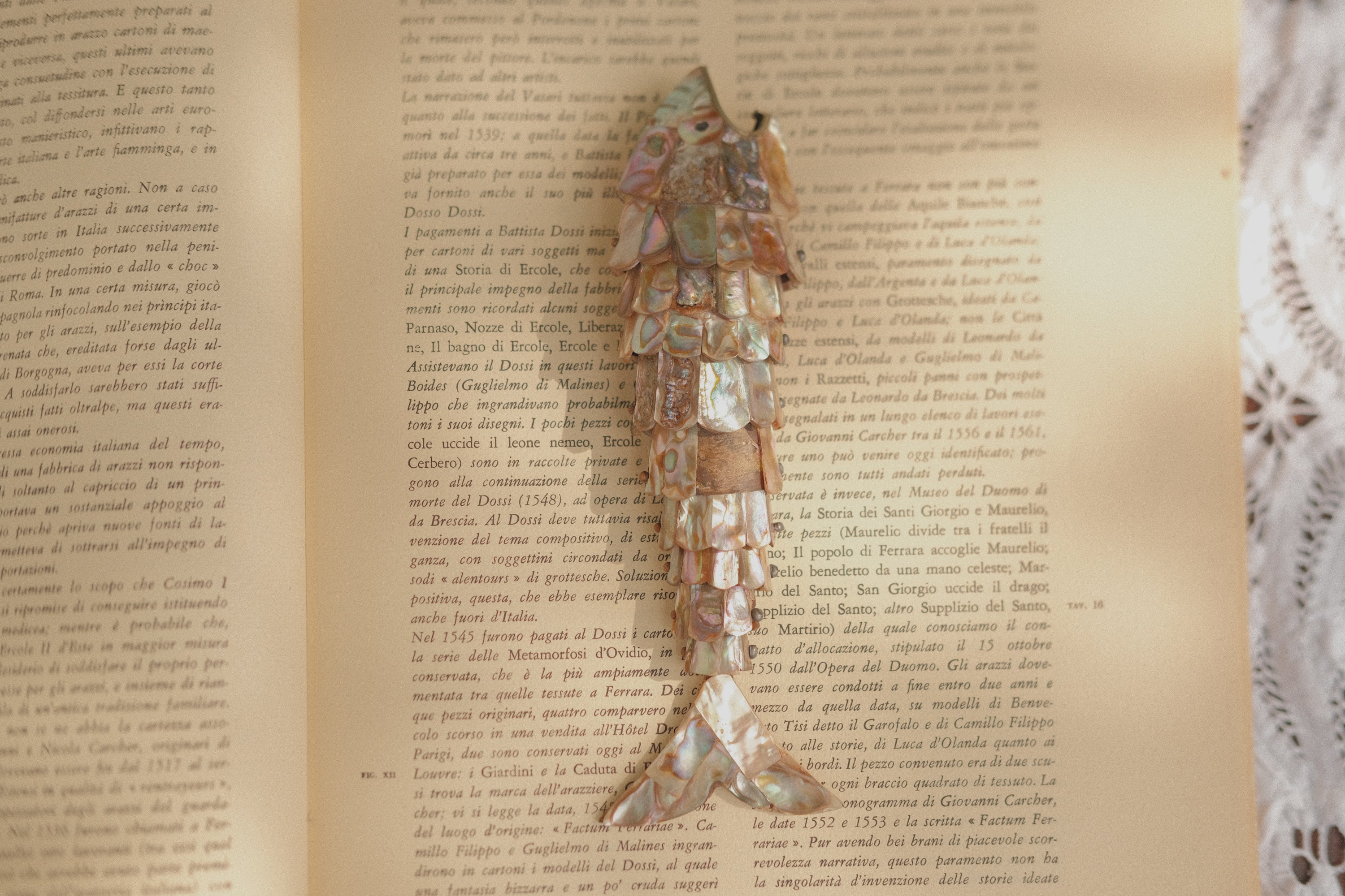 Abalone Shell Articulated Fish Bottle Opener