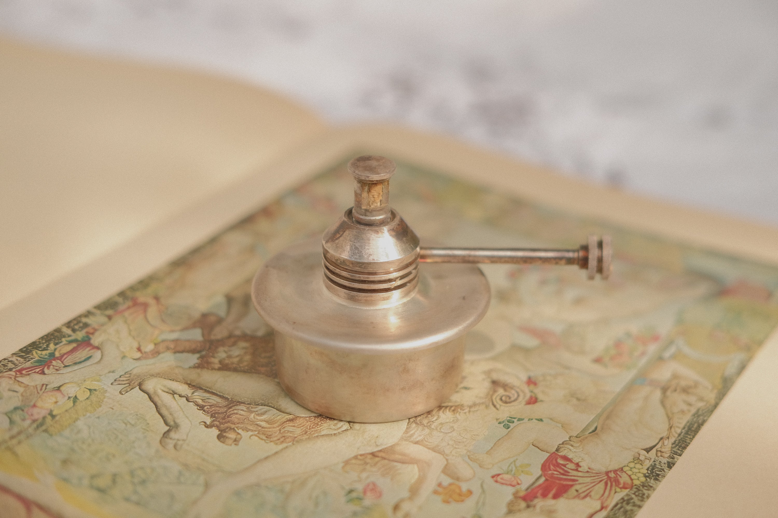 Small Metal Oil Lamp