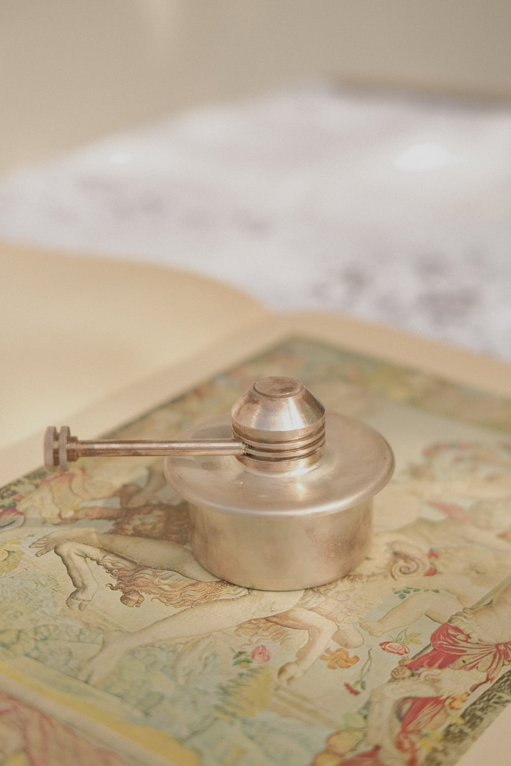 Small Metal Oil Lamp