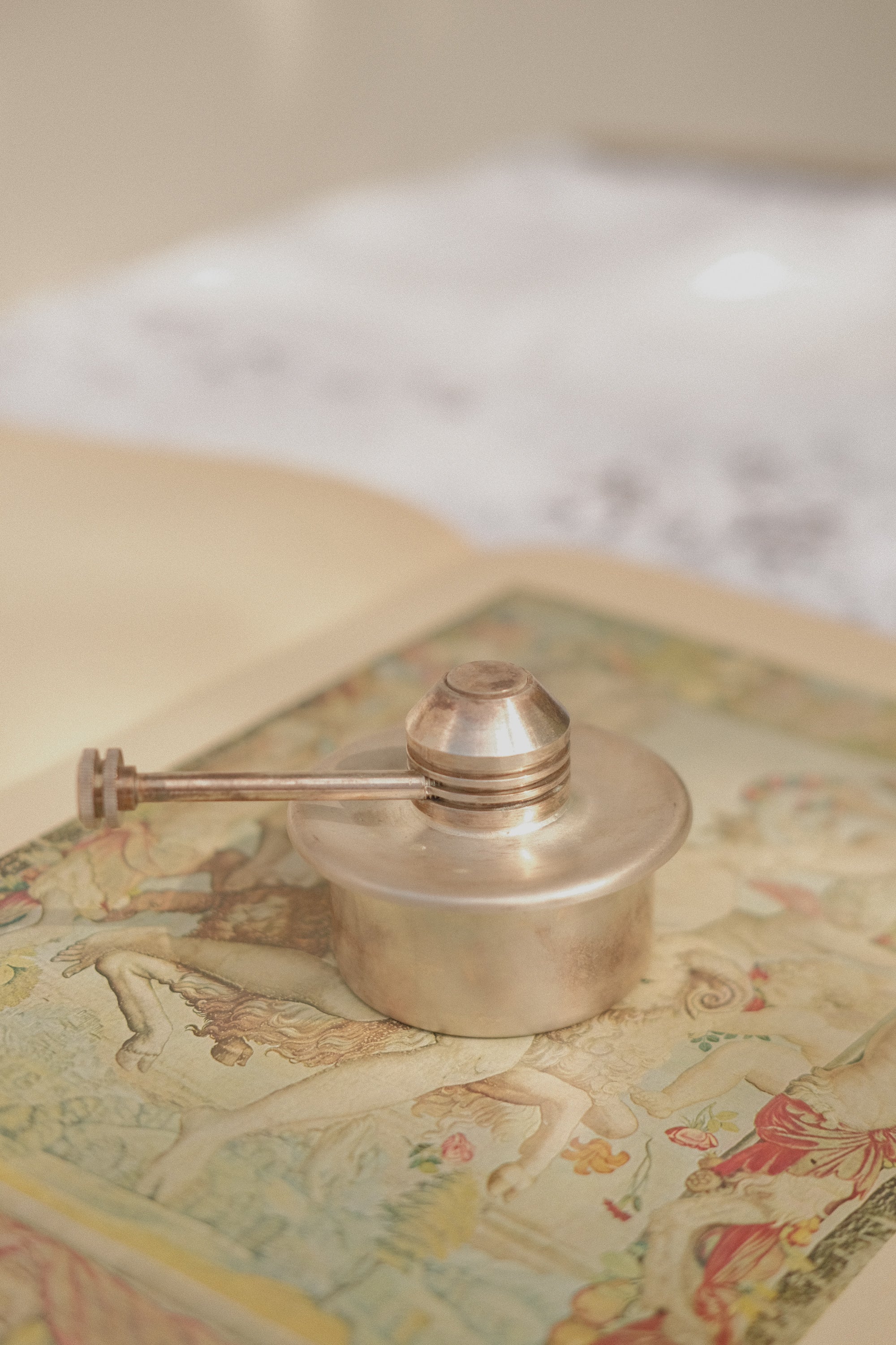 Small Metal Oil Lamp