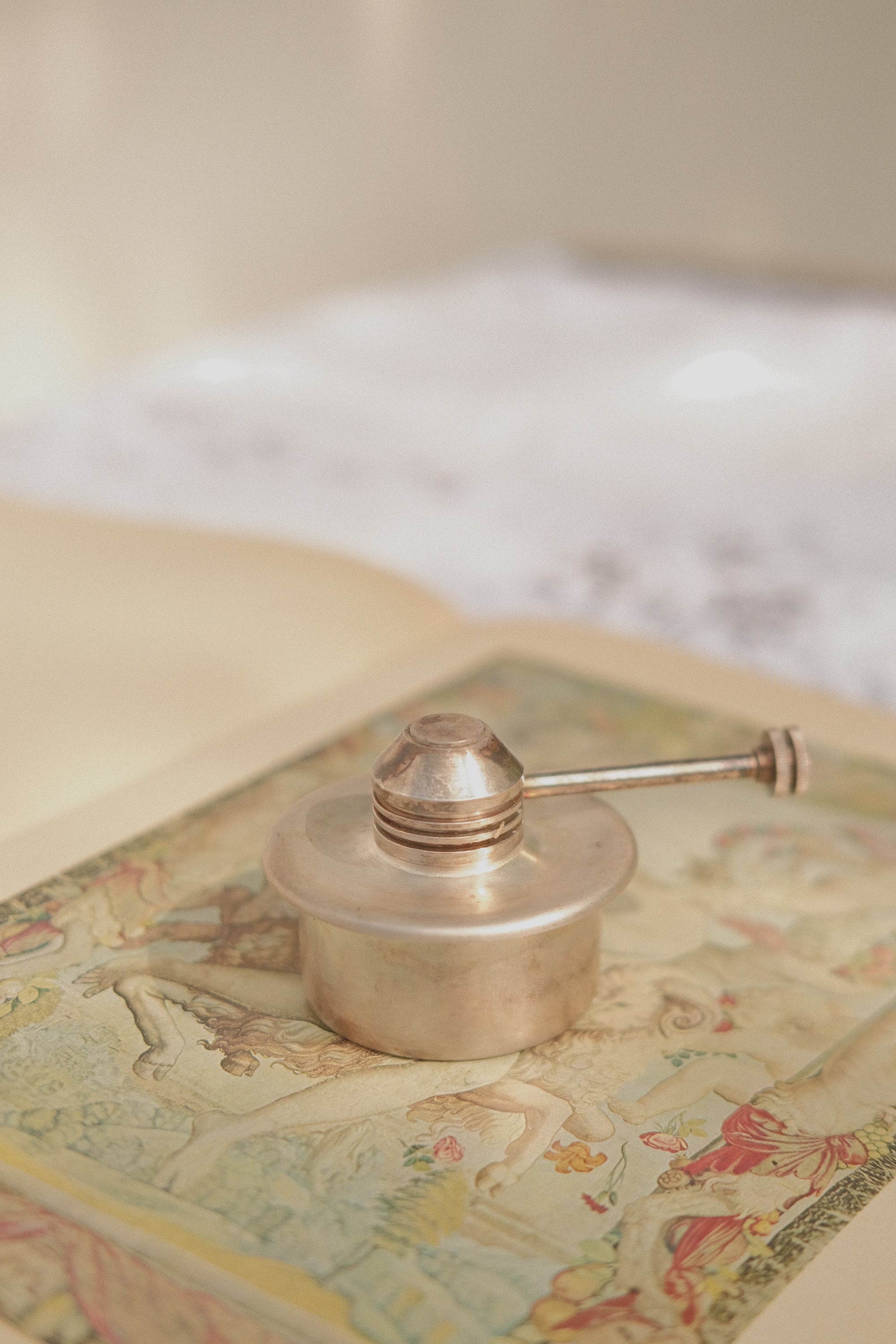 Small Metal Oil Lamp