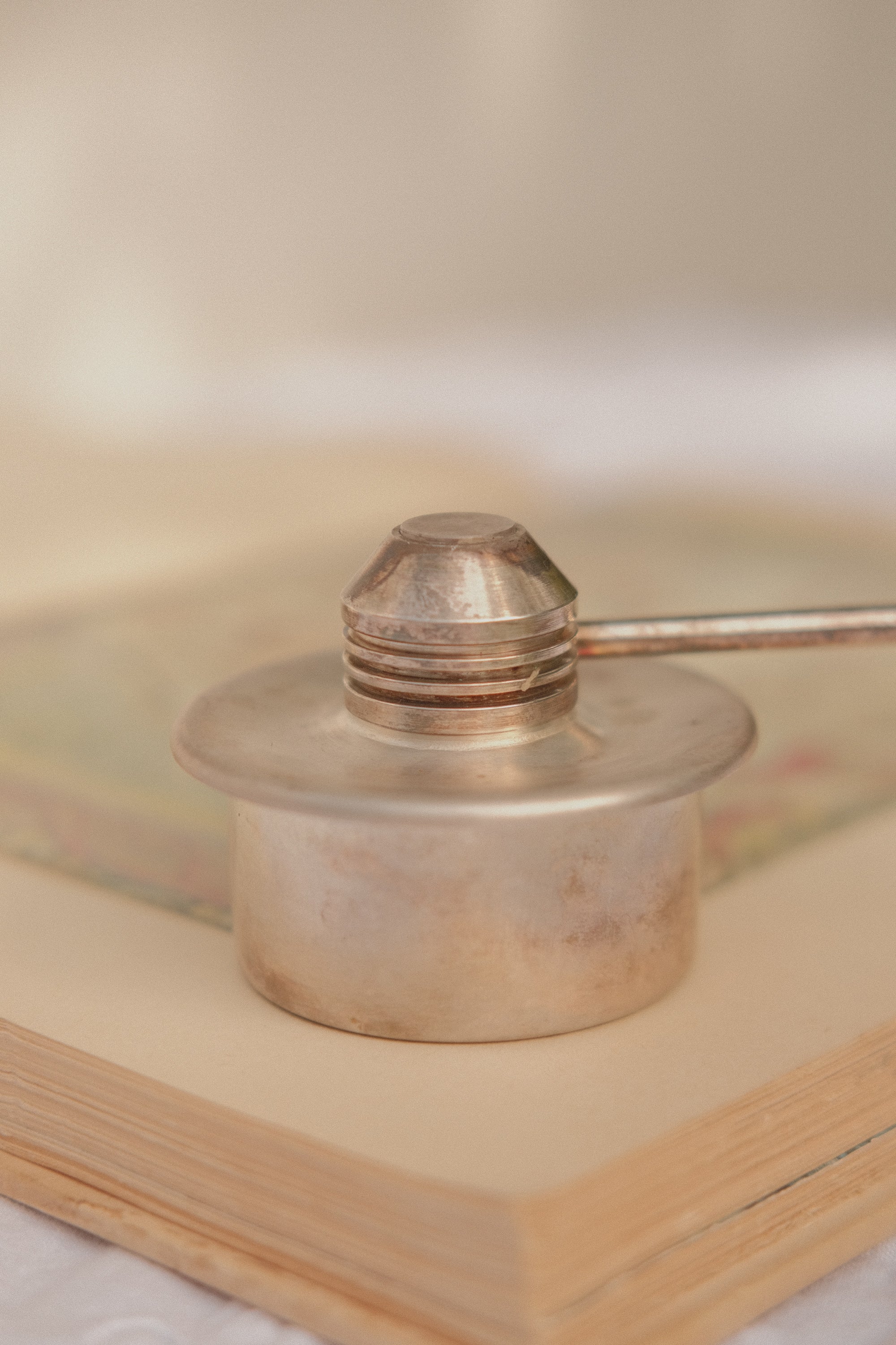 Small Metal Oil Lamp