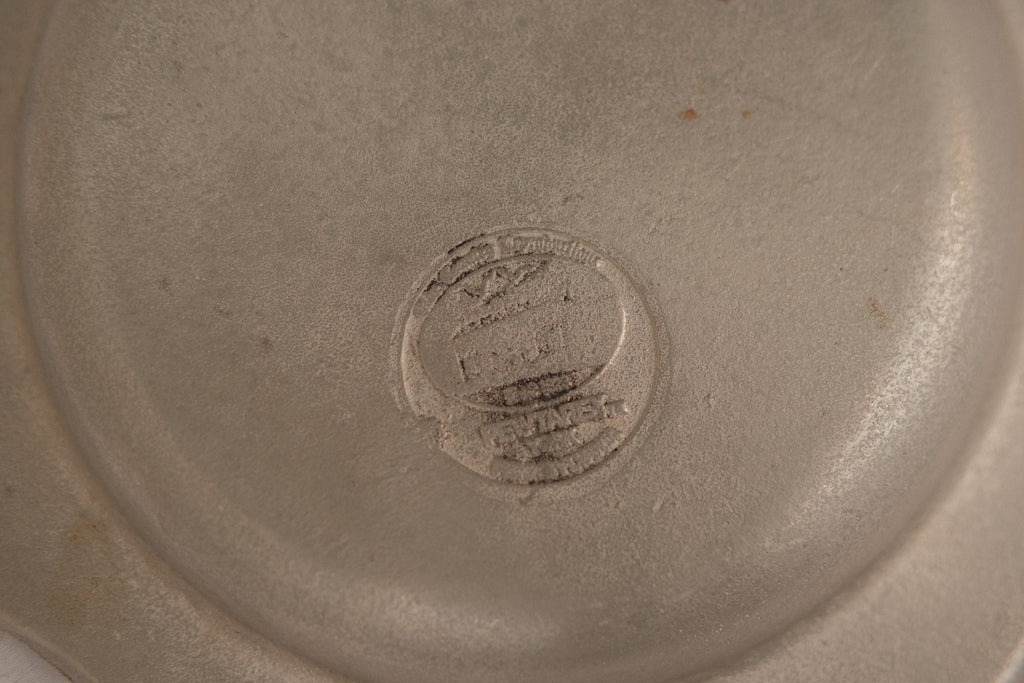 Scalloped Pewtarex Serving Bowl