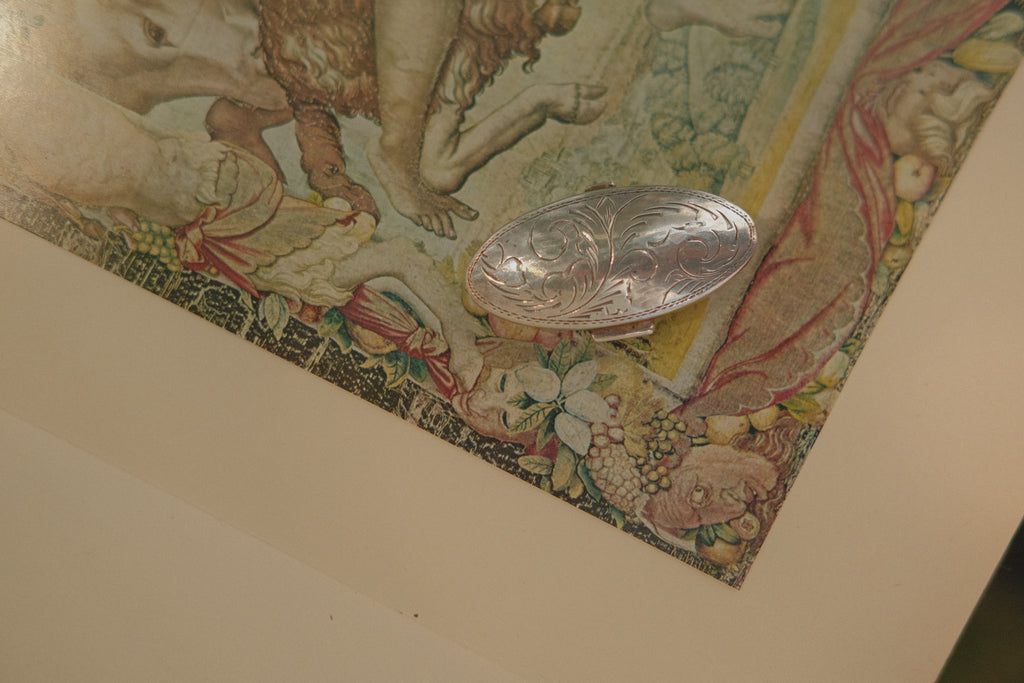 Sterling Silver Pill Box