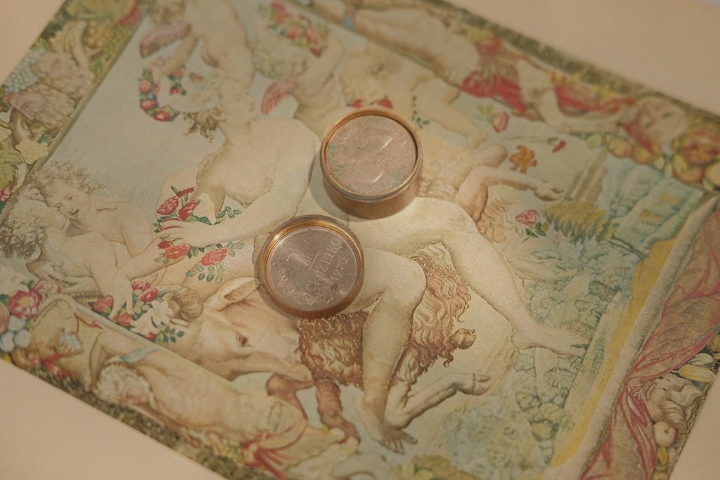 Brazilian Coin Brass Pill Box